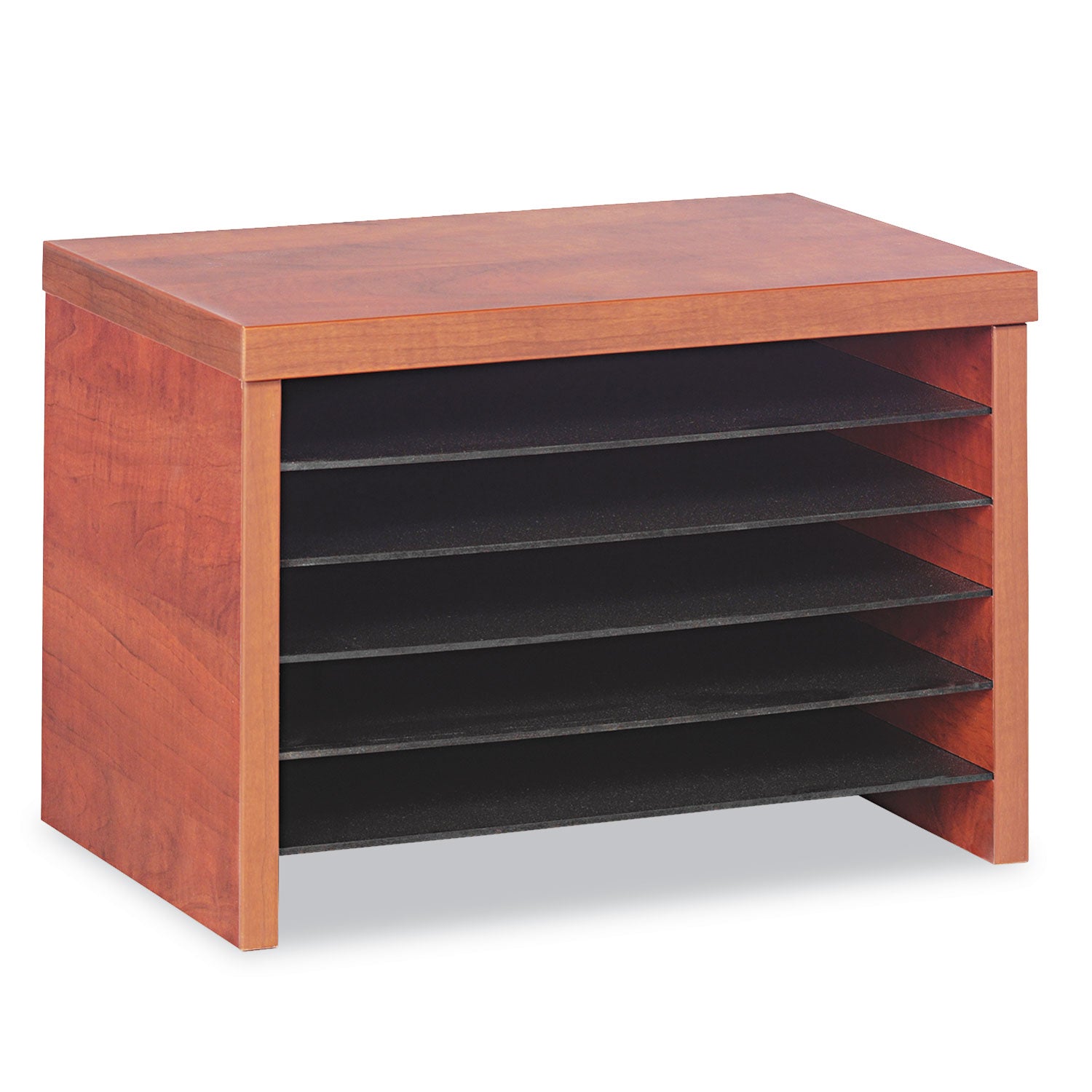 Alera Valencia Under Counter File Organizer Shelf, 15.75w x 9.88d x 10.88h, Cherry -