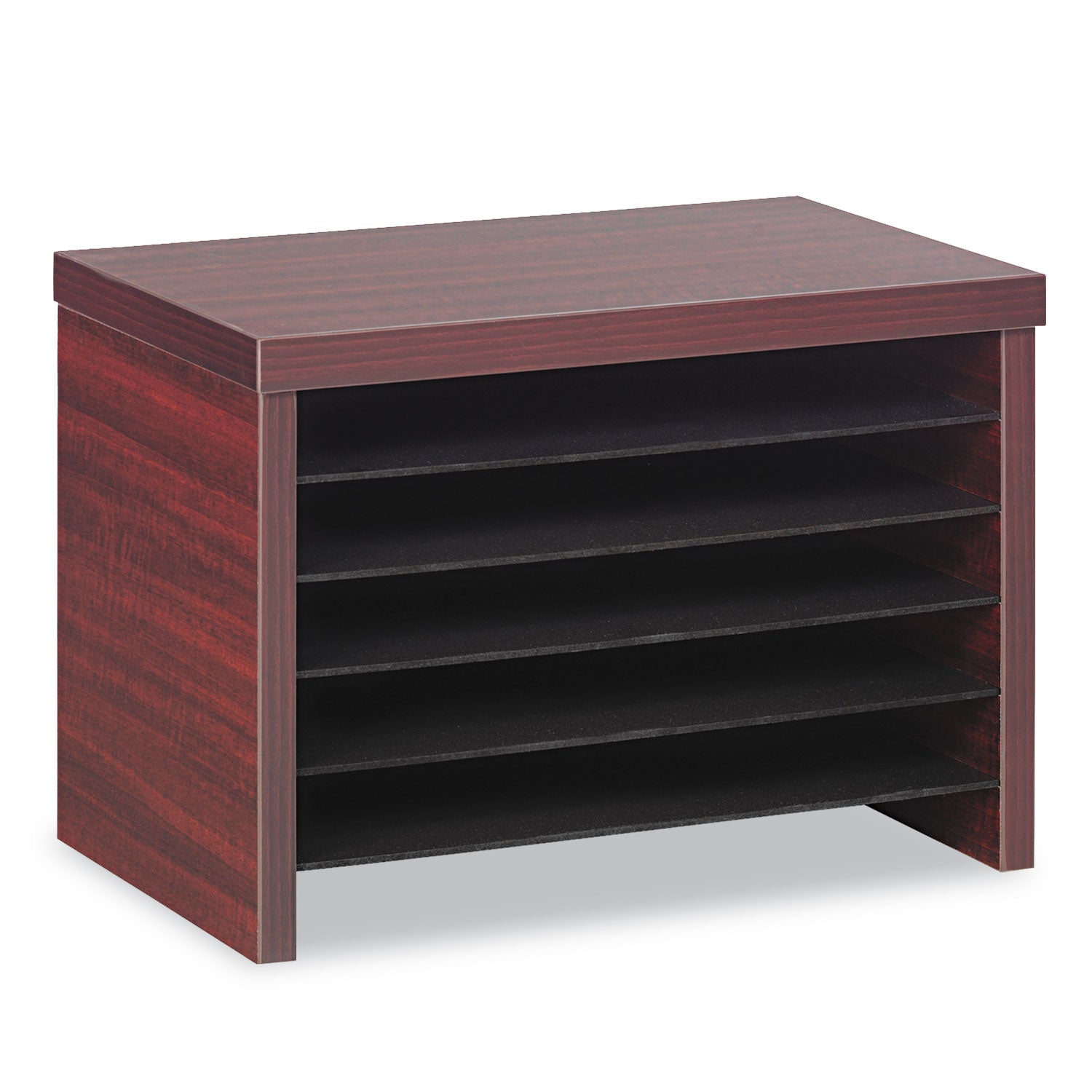 Alera Valencia Under Counter File Organizer Shelf, 15.75w x 9.88d x 10.88h, Mahogany -