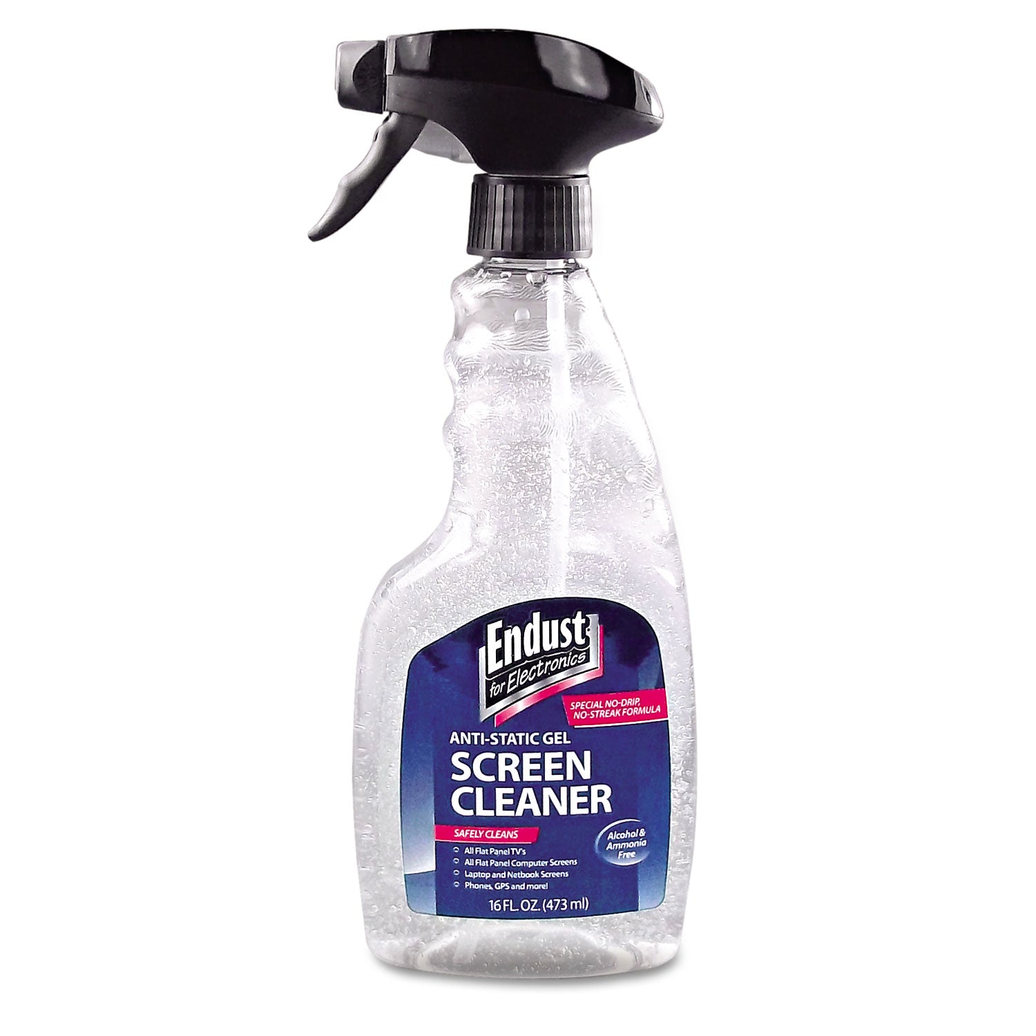 Cleaning Gel Spray for LCD/Plasma, 16 oz, Pump Spray Bottle -
