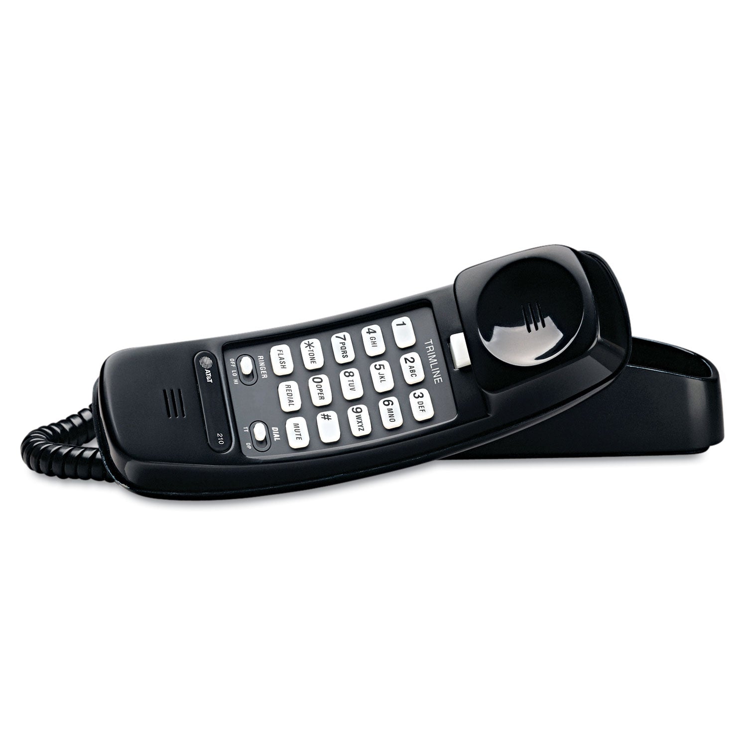210 Trimline Telephone, Black -