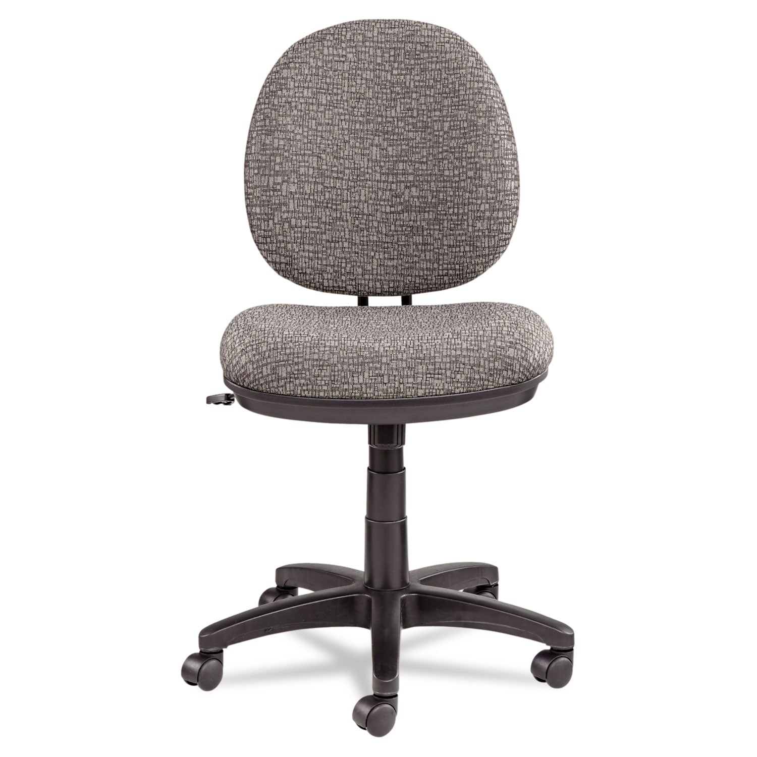 Alera Interval Series Swivel/Tilt Task Chair, Supports 275 lb, 18.11" to 23.22" Seat, Graphite Gray Seat/Back, Black Base -