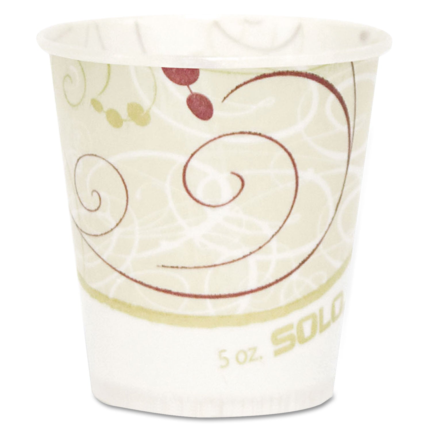 Symphony Design Paper Water Cups, ProPlanet Seal, 5 oz, 100/Bag, 30 Bags/Carton -
