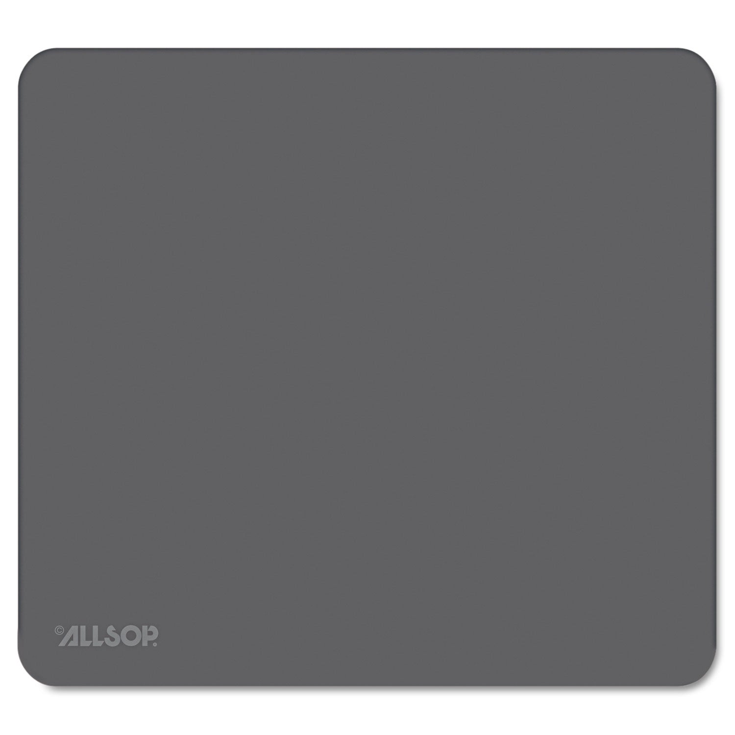 Accutrack Slimline Mouse Pad, 8.75 x 8, Graphite -