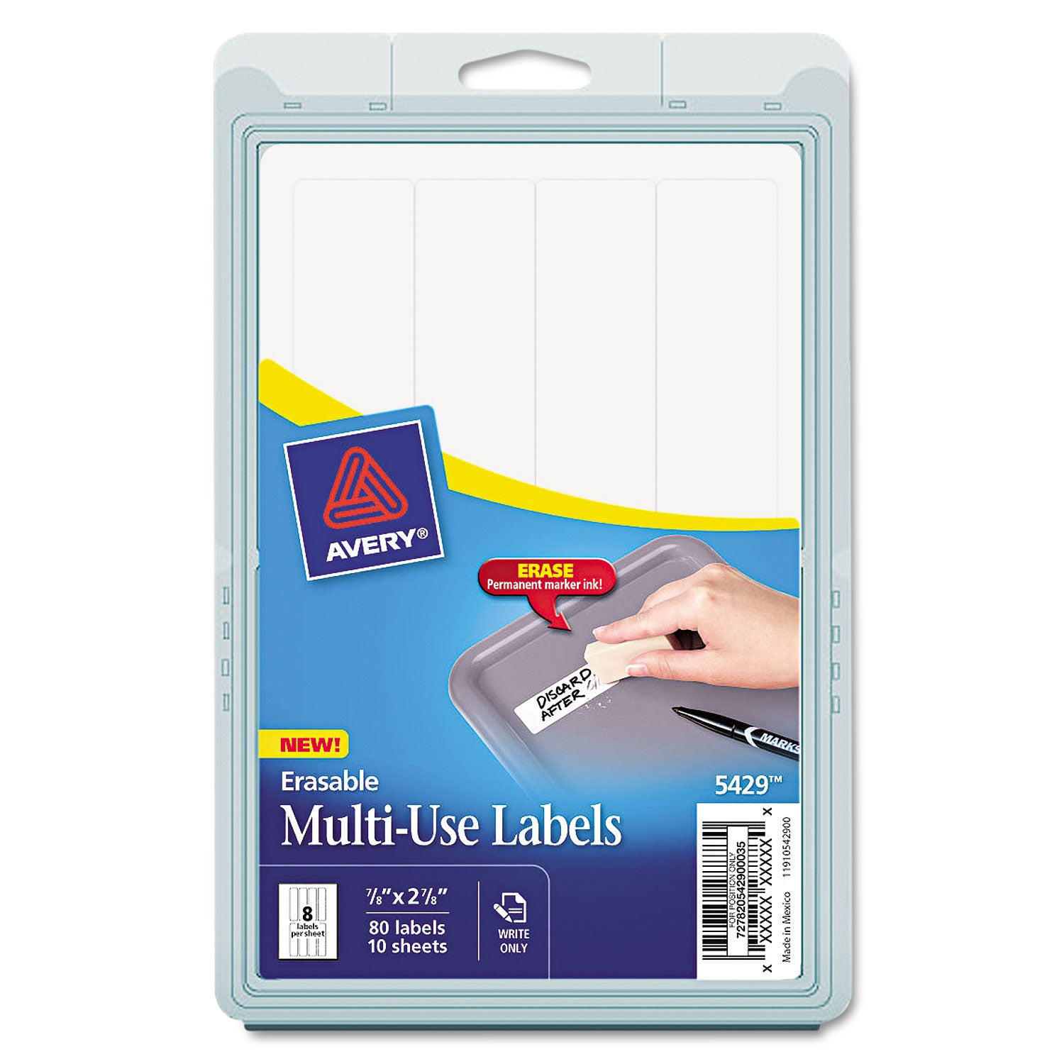 erasable-id-labels-inkjet-laser-printers-088-x-288-white-8-sheet-10-sheets-pack_ave5429 - 1