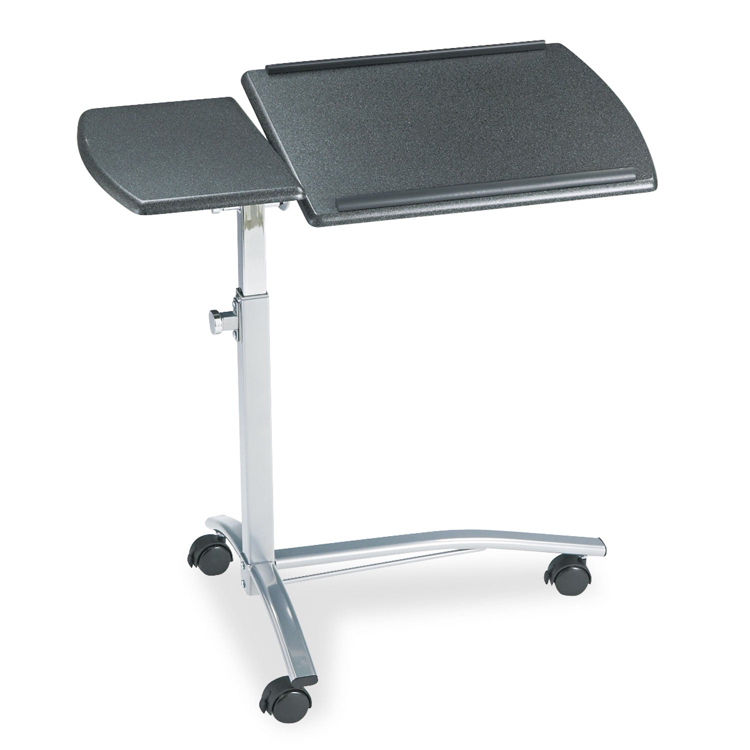 Laptop Computer Caddy, 29.5" x 20" x 27" to 38", Anthracite -