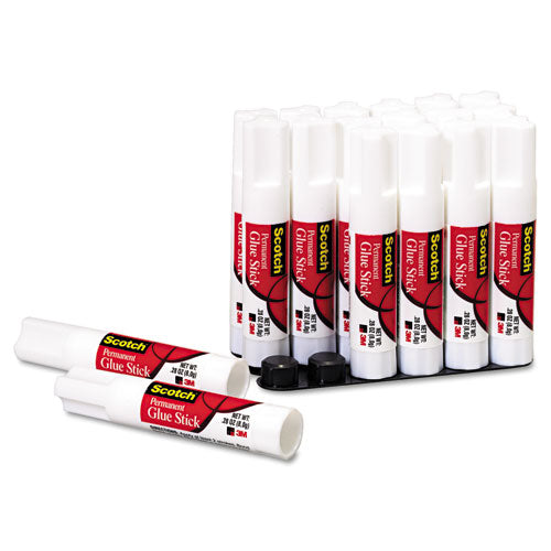 Permanent Glue Stick, .28 Oz, 18/pack -
