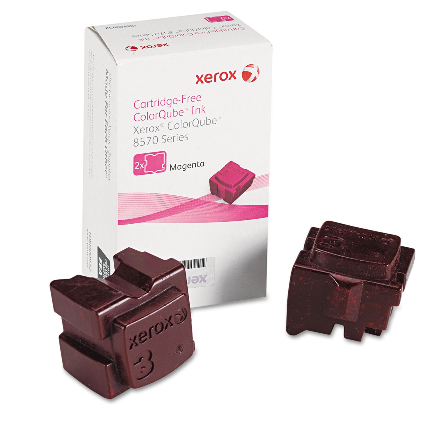 108R00927 Solid Ink Stick, 4,400 Page-Yield, Magenta, 2/Box -