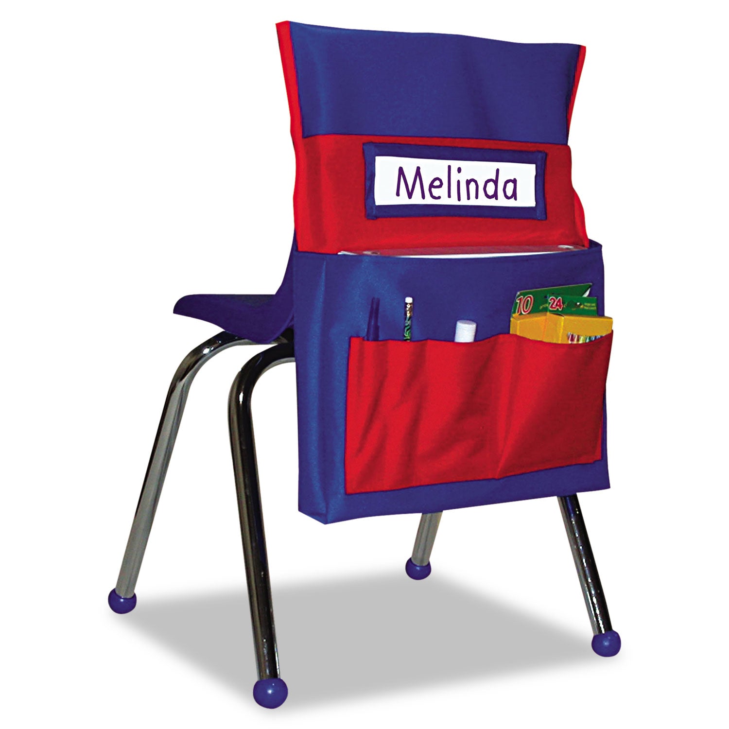 chairback-buddy-pocket-chart-7-pockets-15-x-19-blue-red_cdpcd158035 - 1