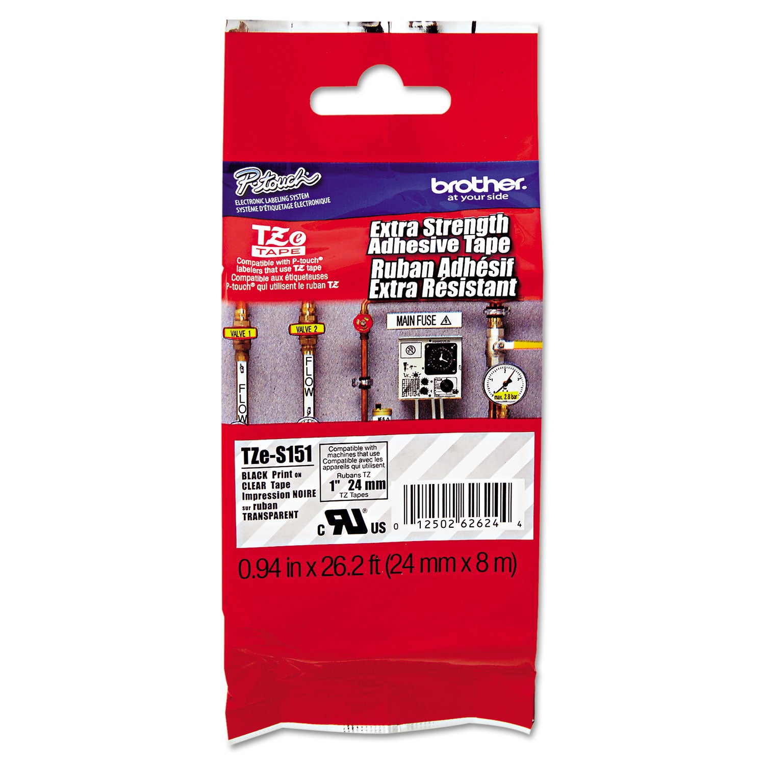 tze-extra-strength-adhesive-laminated-labeling-tape-094-x-262-ft-black-on-clear_brttzes151 - 2