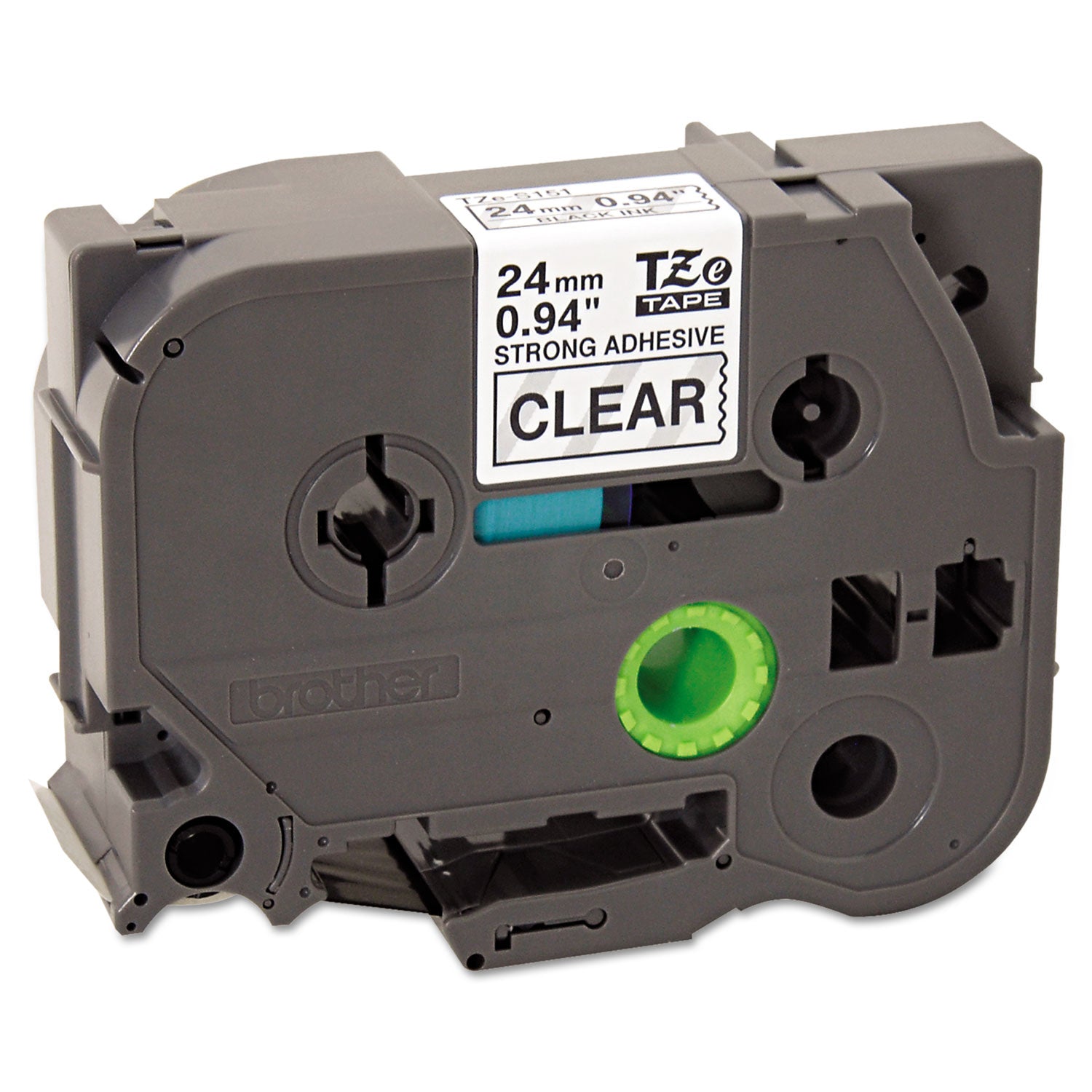 tze-extra-strength-adhesive-laminated-labeling-tape-094-x-262-ft-black-on-clear_brttzes151 - 1