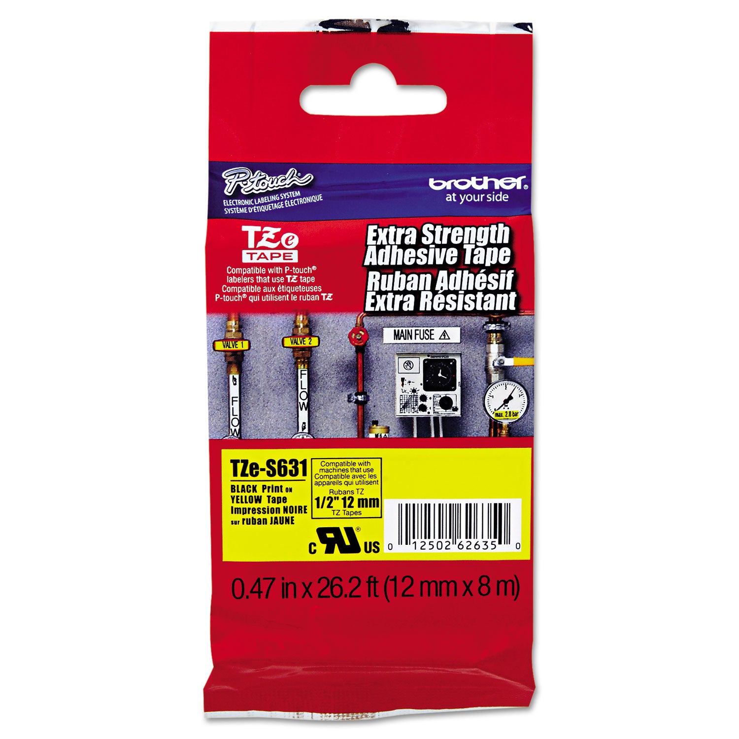 tze-extra-strength-adhesive-laminated-labeling-tape-047-x-262-ft-black-on-yellow_brttzes631 - 2