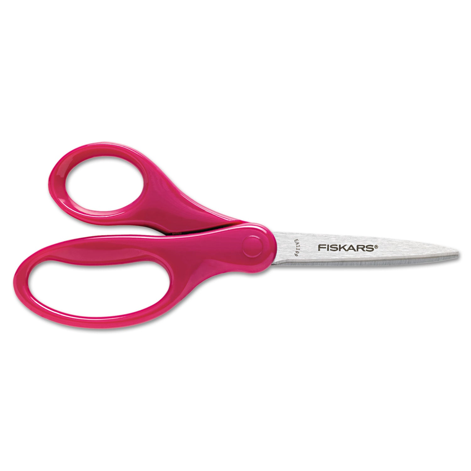 Student Scissors, Pointed Tip, 7" Long, 3" Cut Length, Straight Handles, Randomly Assorted Colors -