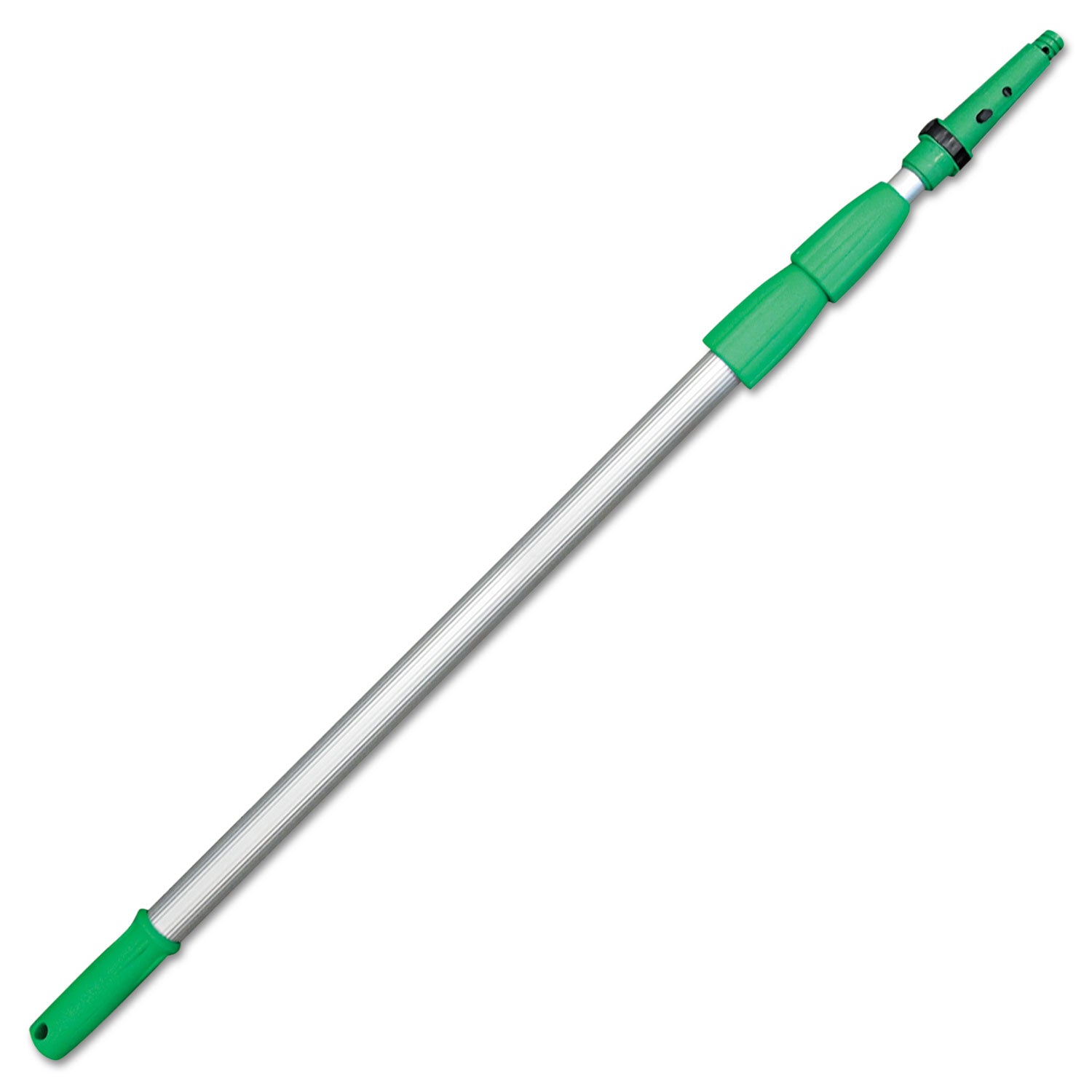 Opti-Loc Extension Pole, 18 ft, Three Sections, Green/Silver -
