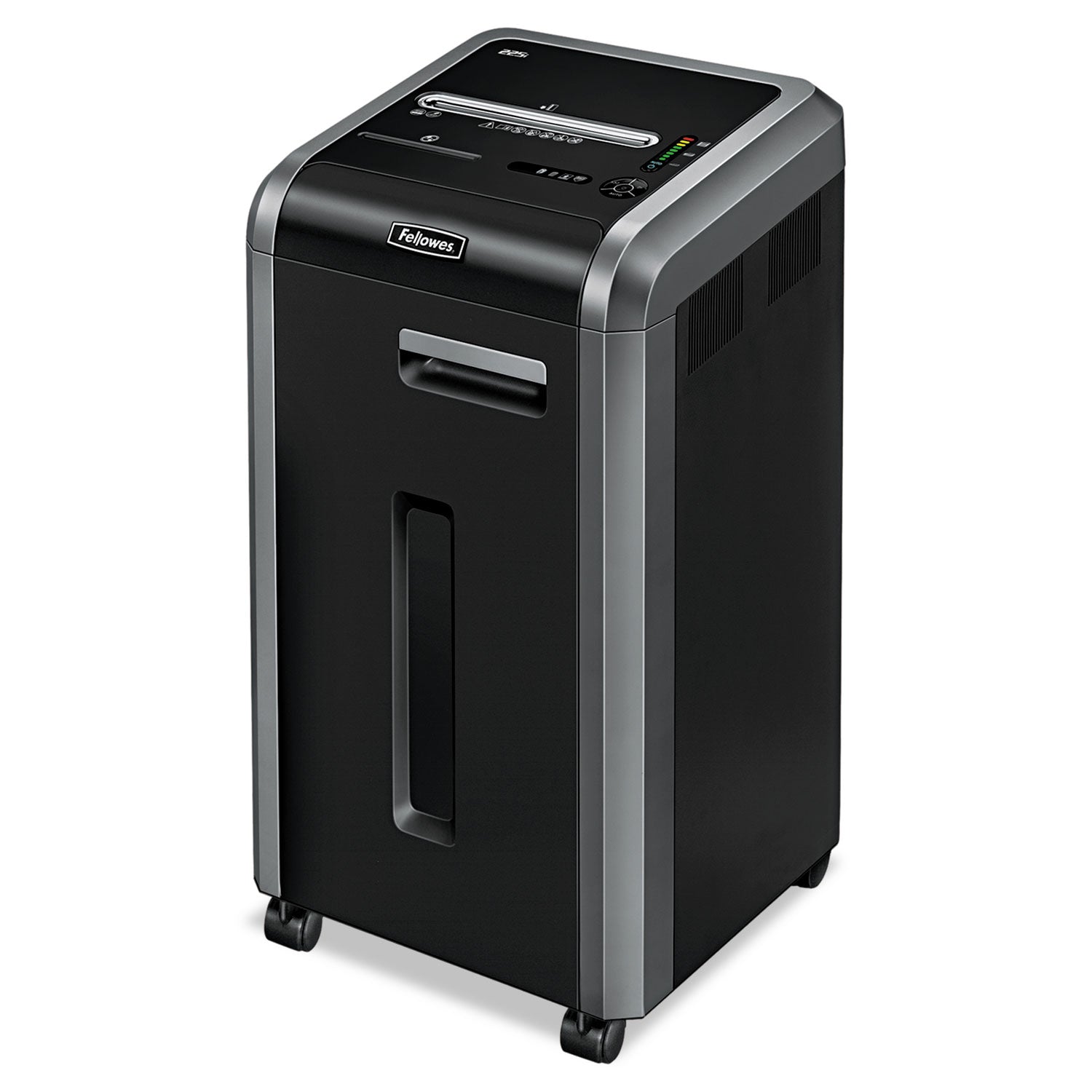 Powershred 225i 100% Jam Proof Strip-Cut Shredder, 22 Manual Sheet Capacity -