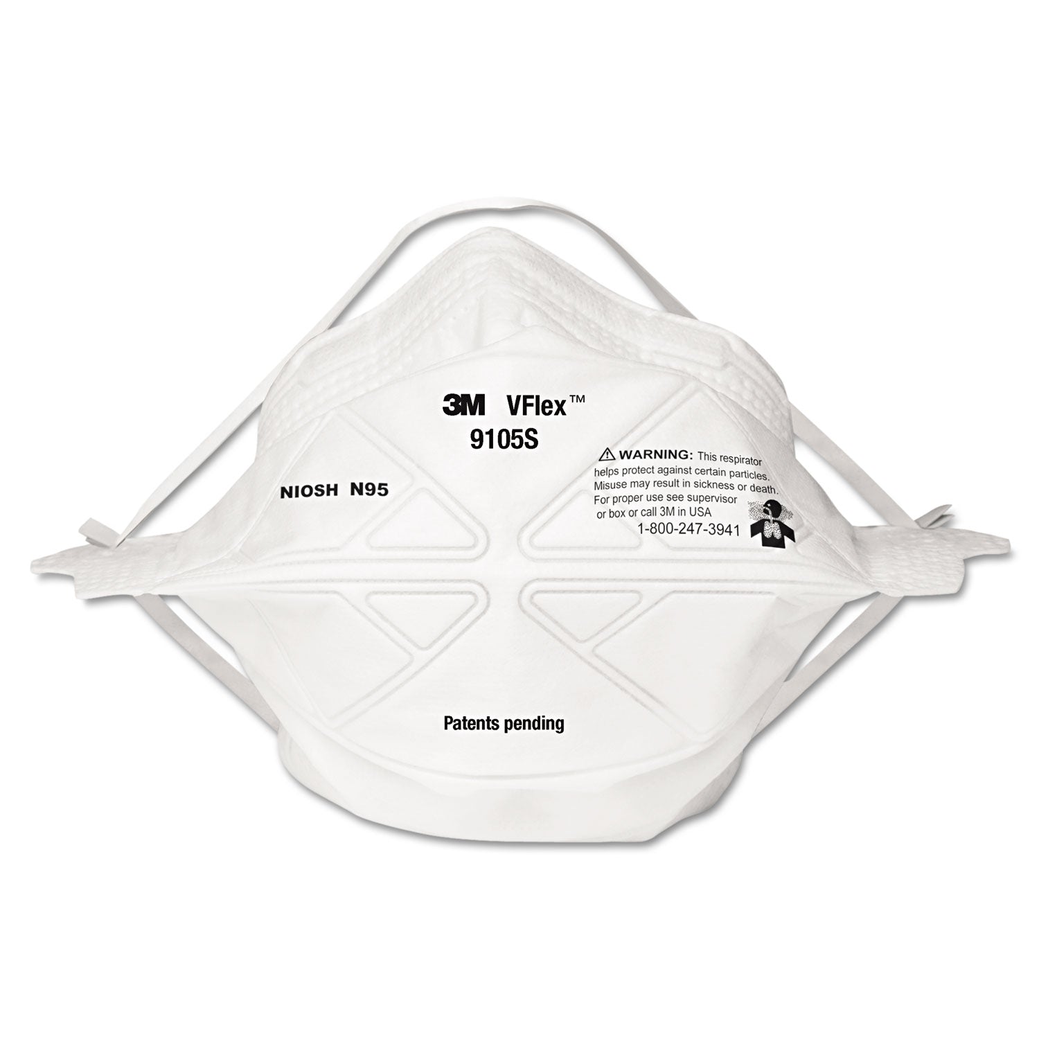 VFlex Particulate Respirator N95, Small, 50/Box -