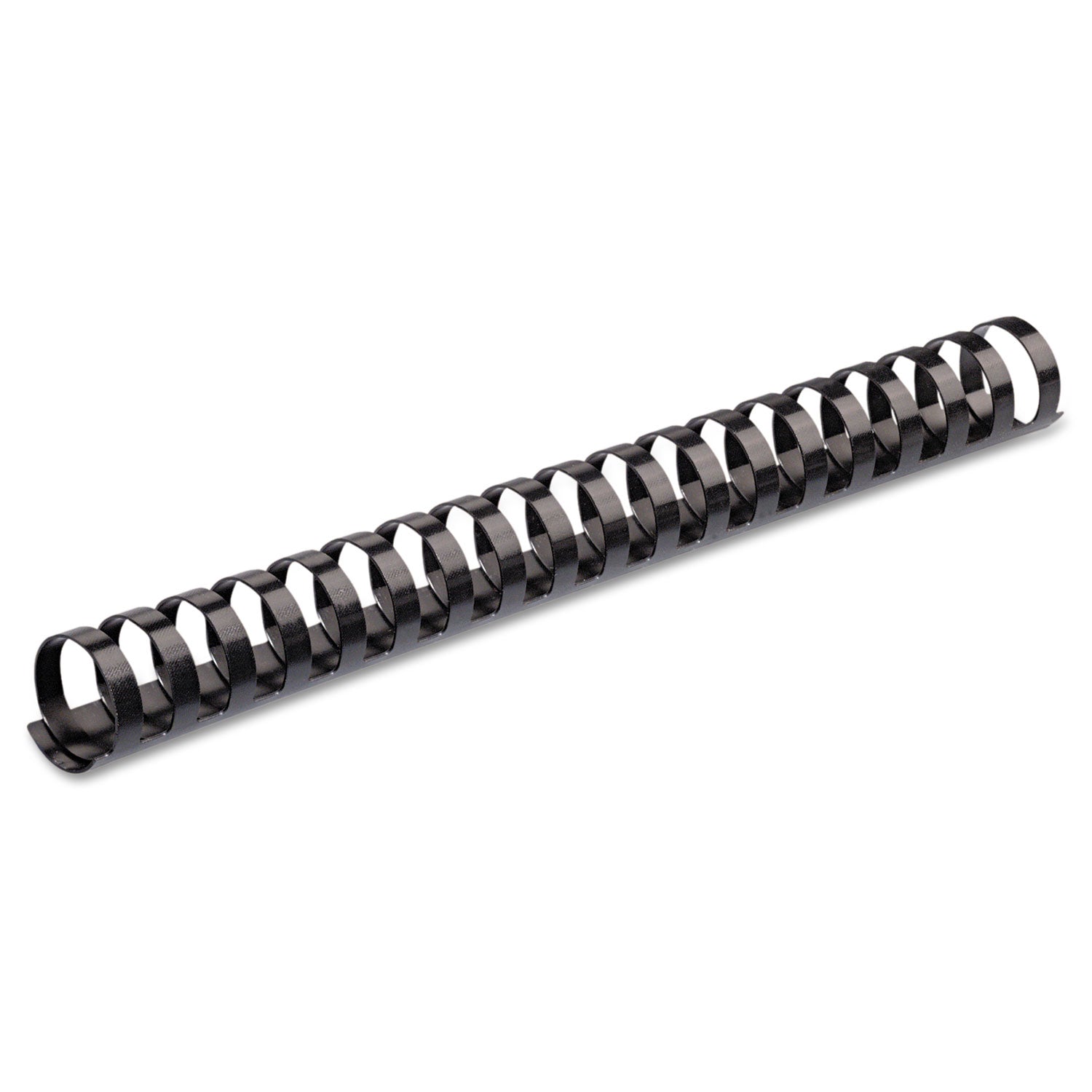 plastic-comb-bindings-3-4-diameter-150-sheet-capacity-black-25-pack_fel52509 - 1