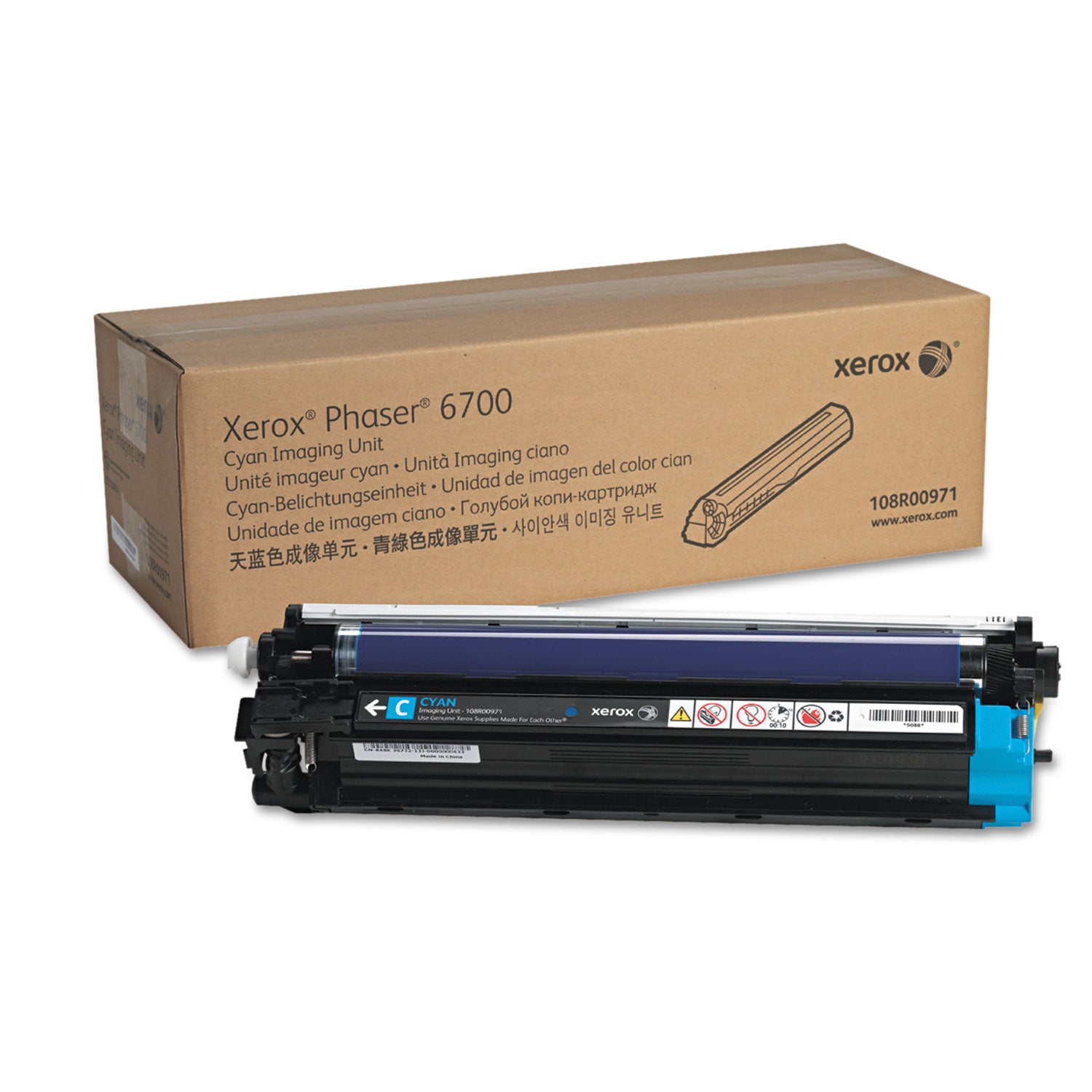 108R00971 Imaging Unit, 50,000 Page-Yield, Cyan -