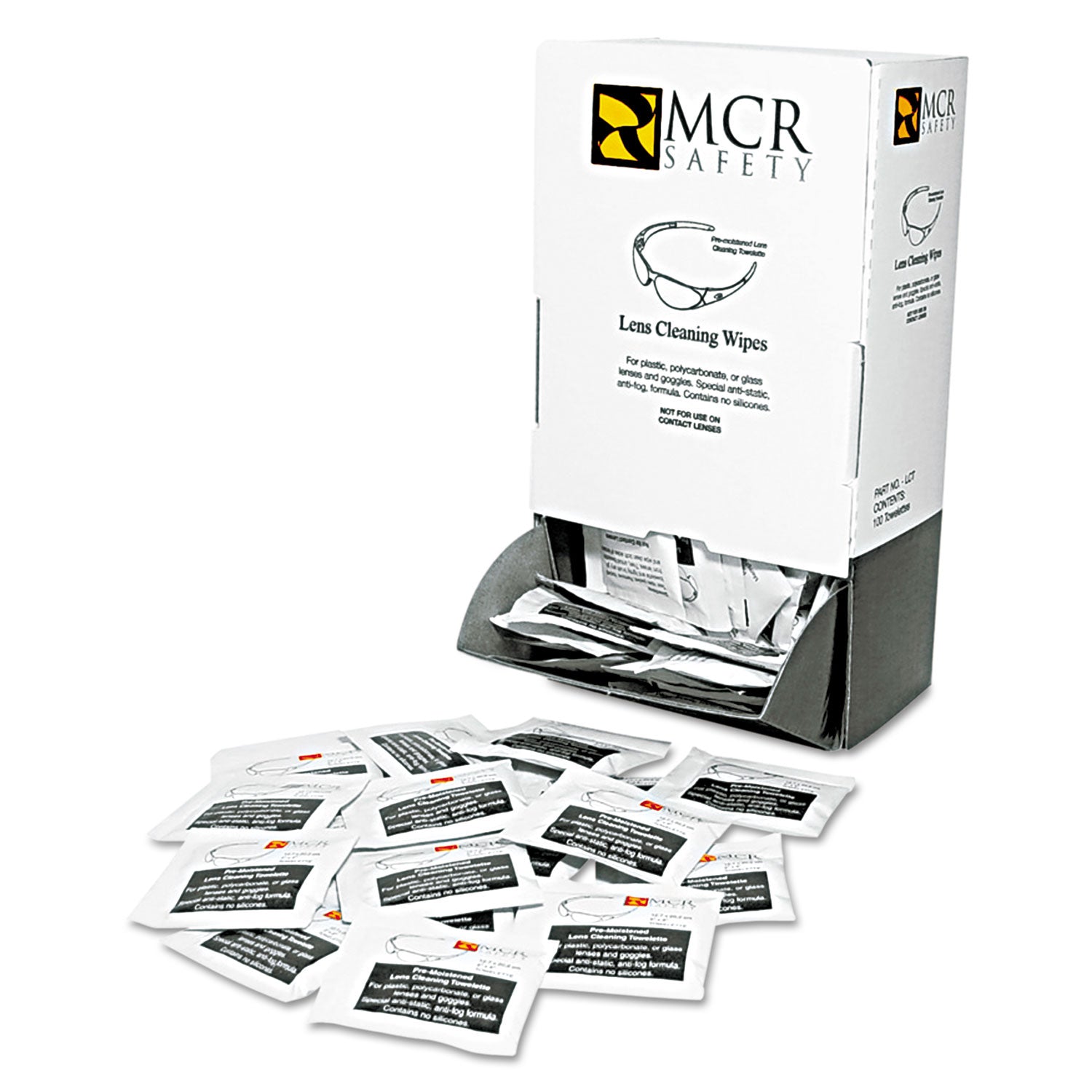 Lens Cleaning Towelettes, 100/Box -