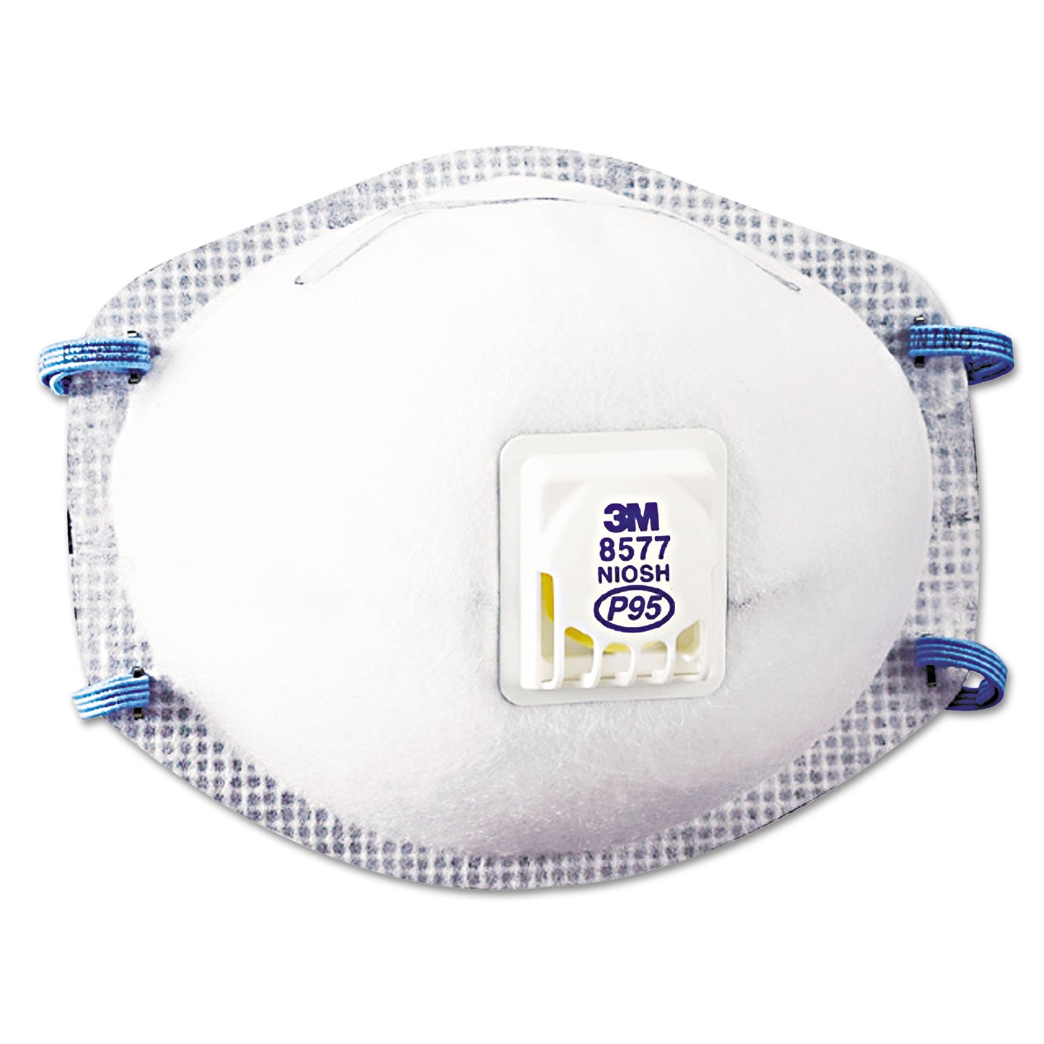 Particulate Respirator 8577, P95, One Size Fits All, 10/Box -