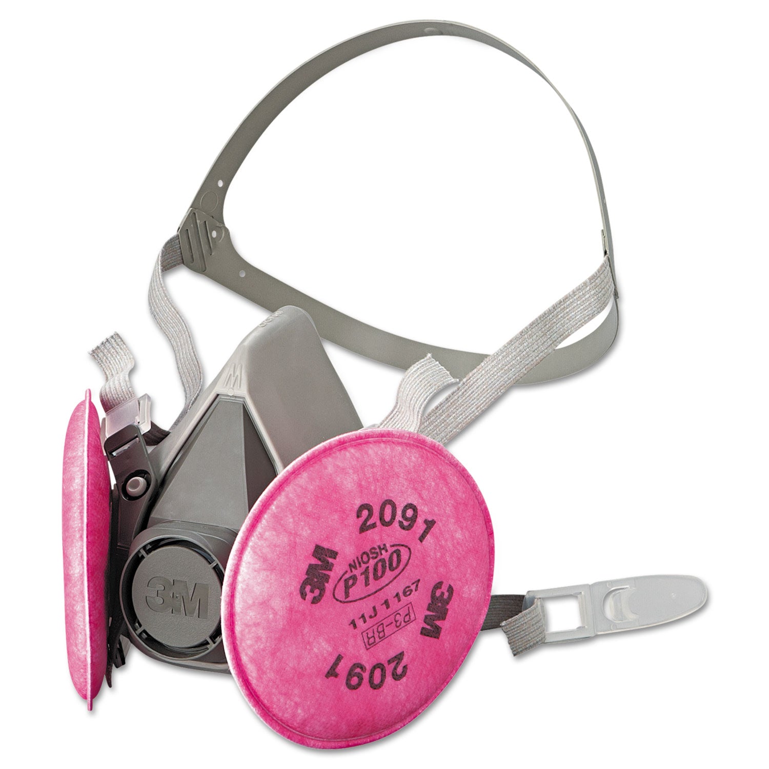 Half Facepiece Respirator 6000 Series, Reusable, Medium -