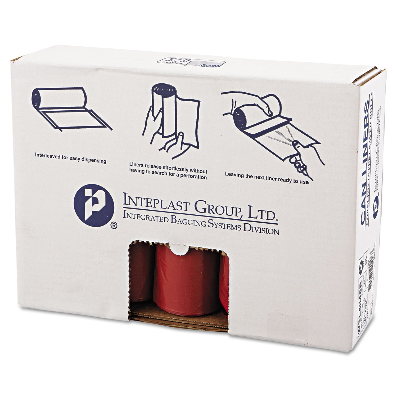 biohazard-low-density-commercial-can-liners-coreless-interleaved-roll-4-gal-13-mil-40-x-46-red-20-roll-5-rolls-ct_ibssl4046r - 1