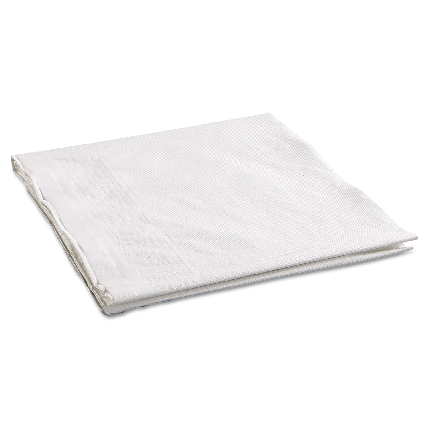 Cellutex Table Covers, Tissue/Polylined, 54" x 108", White, 25/Carton -