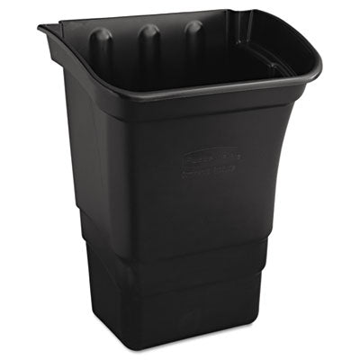 optional-utility-cart-refuse-utility-bin-rectangular-8gal-black_rcp335388bla - 1