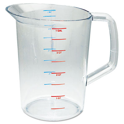 Bouncer Measuring Cup, 4 qt, Clear -