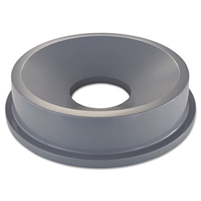 round-brute-funnel-top-receptacle-for-32-gallon-containers-2238-diameter-x-5h-gray_rcp3543gra - 1