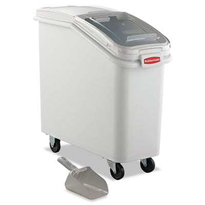 ProSave Mobile Ingredient Bin, 20.57 gal, 13.13 x 29.25 x 28, White, Plastic -