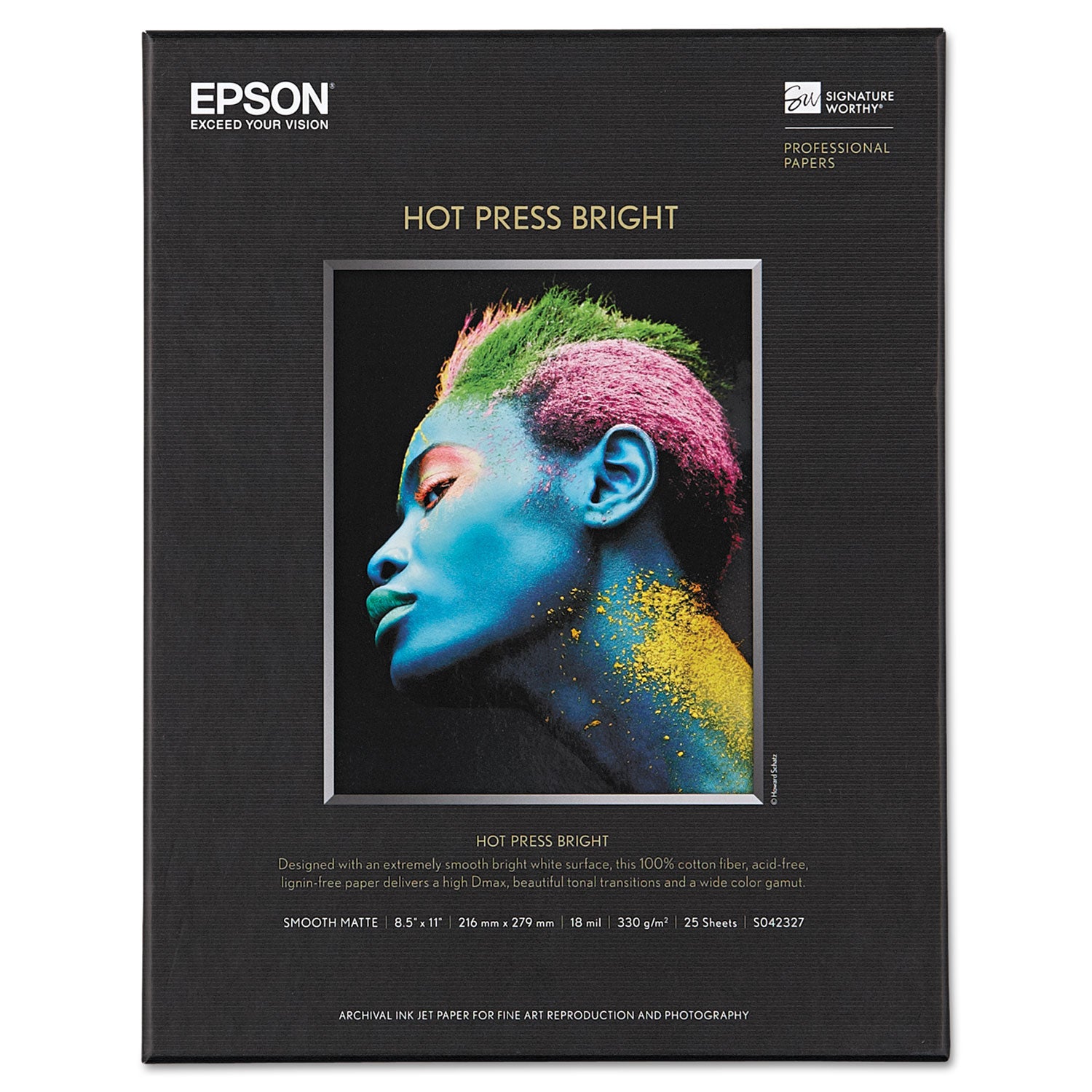 hot-press-bright-fine-art-paper-17-mil-85-x-11-smooth-matte-white-25-pack_epss042327 - 1
