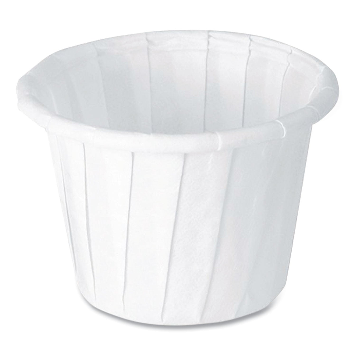 Paper Portion Cups, ProPlanet Seal, 0.75 oz, White, 250/Bag, 20 Bags/Carton -