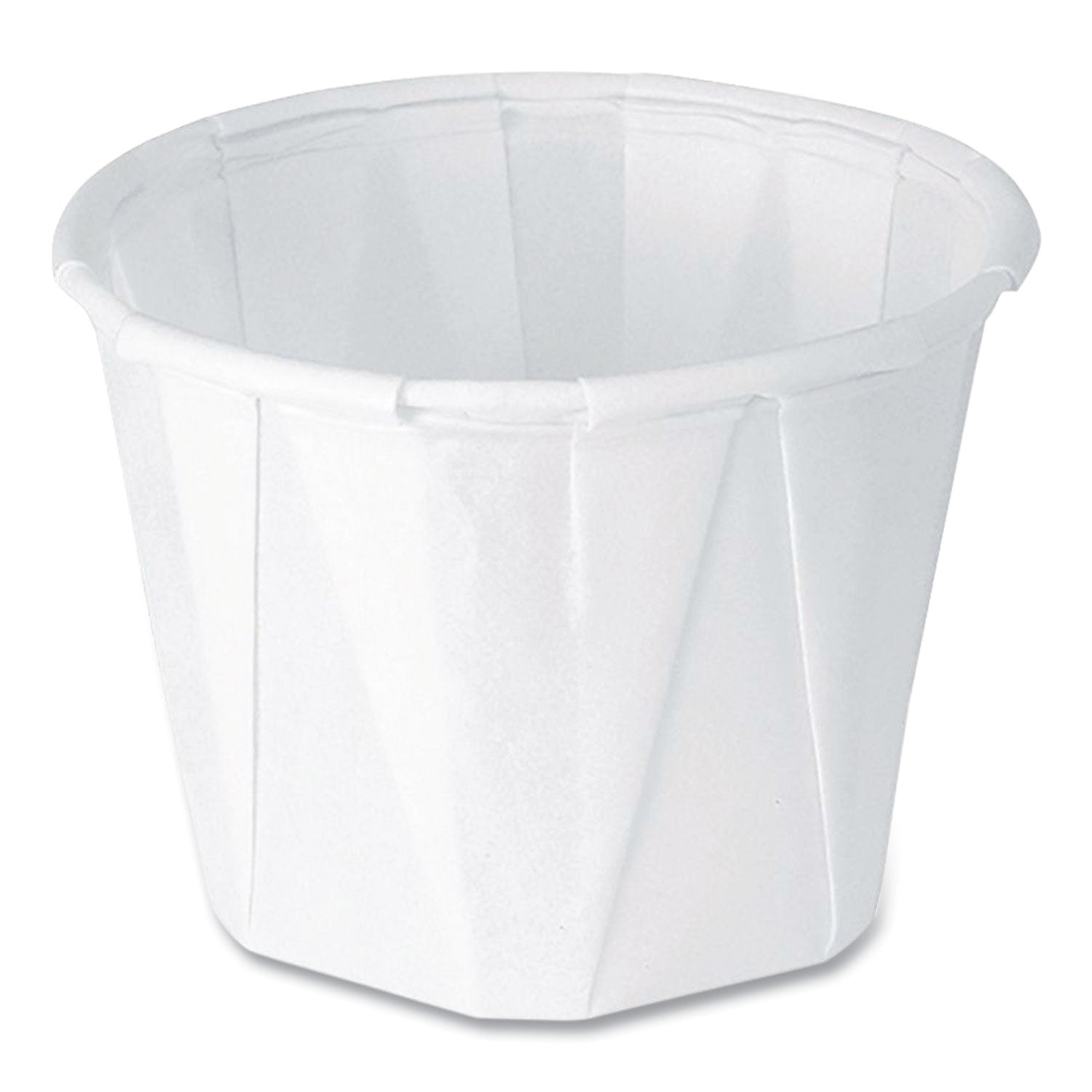 Paper Portion Cups, ProPlanet Seal, 1 oz, White, 250/Bag, 20 Bags/Carton -