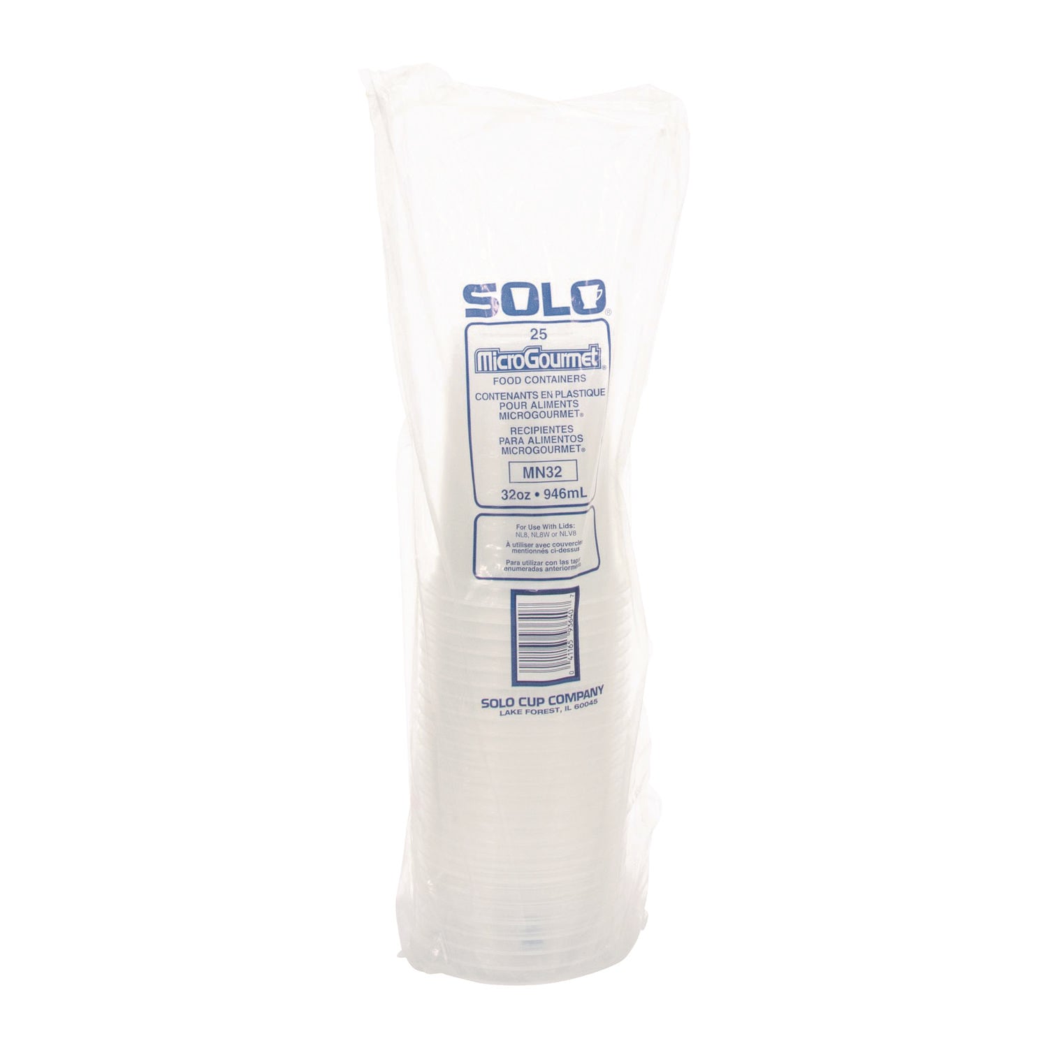 microgourmet-plastic-deli-container-32-oz-47-diameter-x-57h-clear-500-carton_dccmn320100 - 2