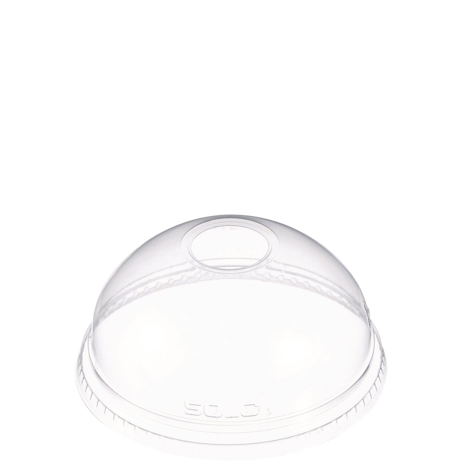 Ultra Clear Dome Cold Cup Lids, Fits 16 oz to 24 oz Cups, PET, Clear, 1,000/Carton -