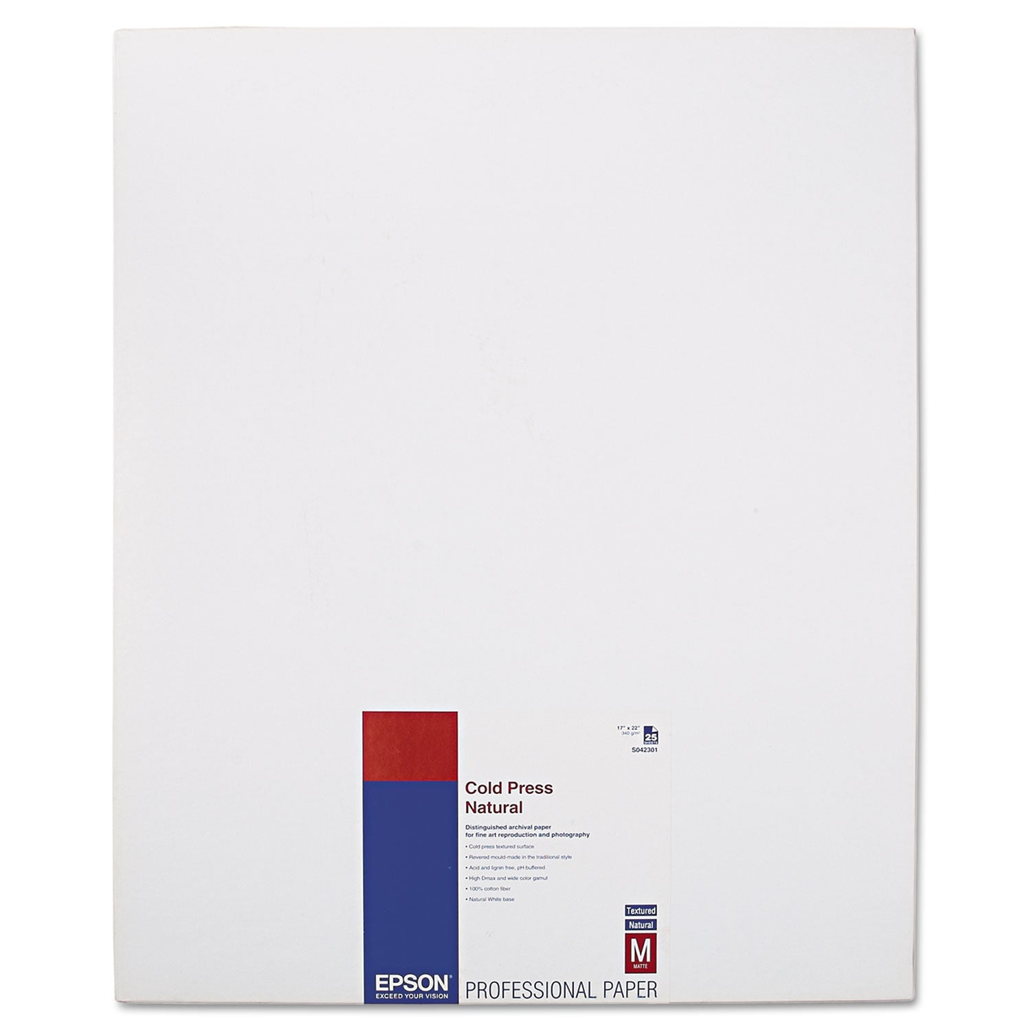 cold-press-fine-art-paper-21-mil-17-x-22-textured-matte-natural-25-pack_epss042301 - 1