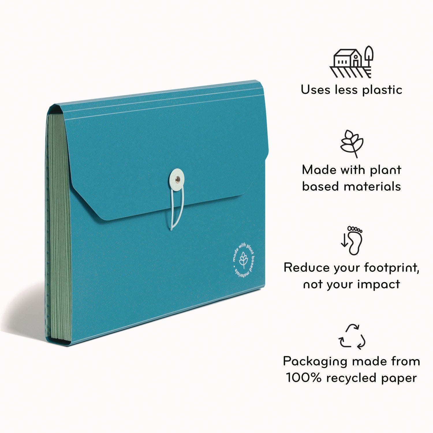 u-eco-13-pocket-expandable-file-975-expansion-13-sections;-button-elastic-closure-1-12-cut-tabs-letter-size-ocean_ubr6594u0112 - 2