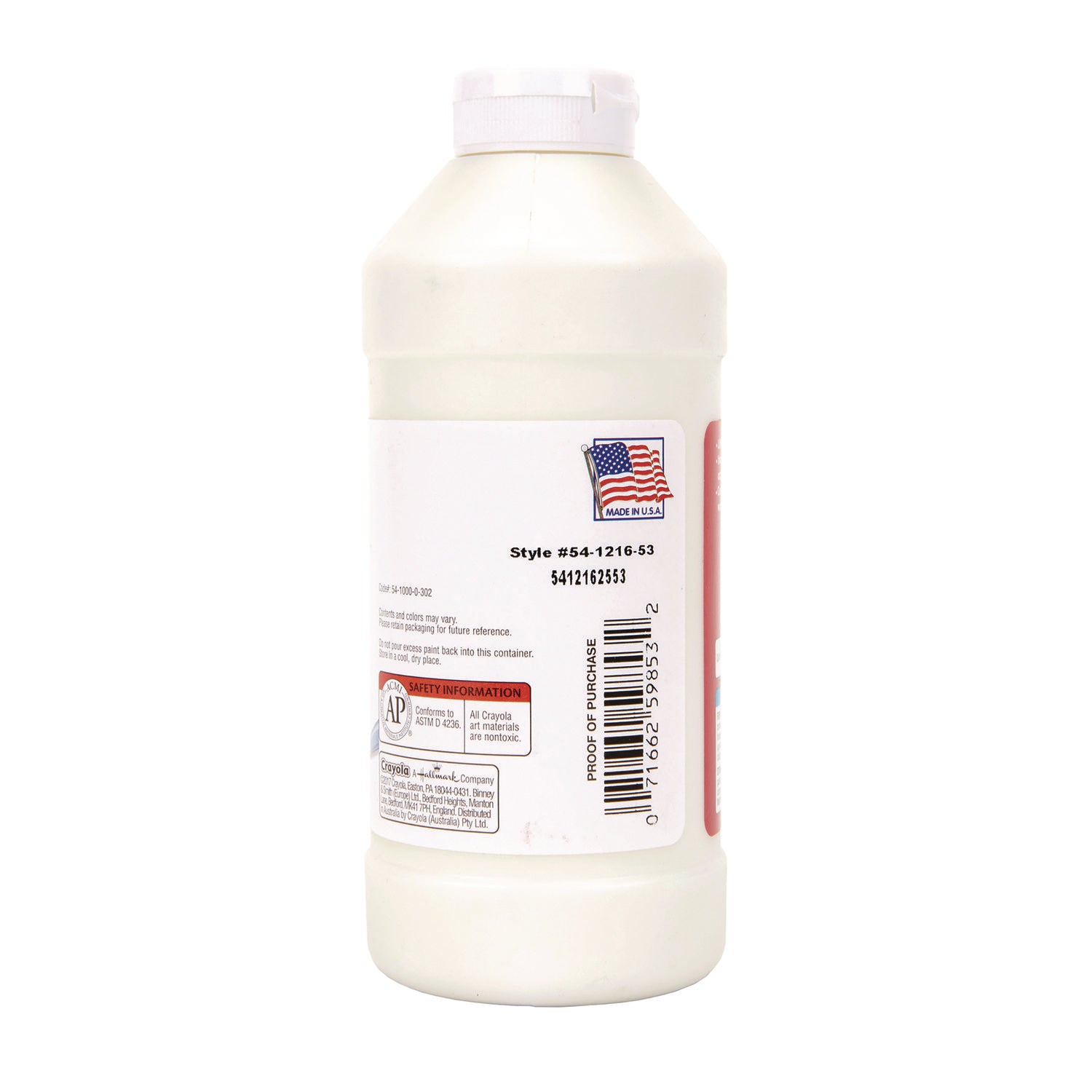 premier-tempera-paint-white-16-oz-bottle_cyo541216053 - 2