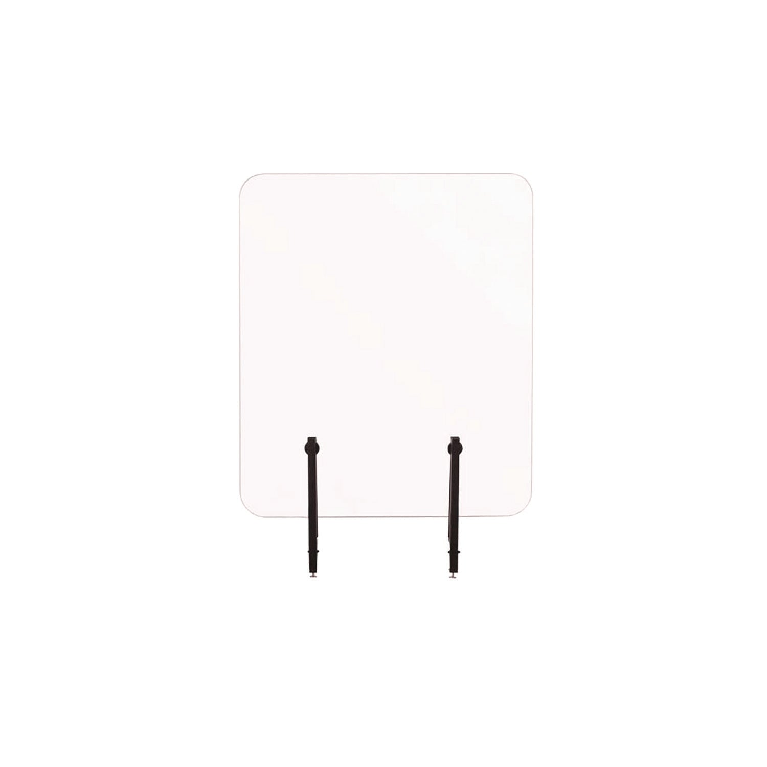 protector-series-frameless-glass-desktop-divider-354-x-016-x-354-clear-aluminum_bvcgl2001393 - 1