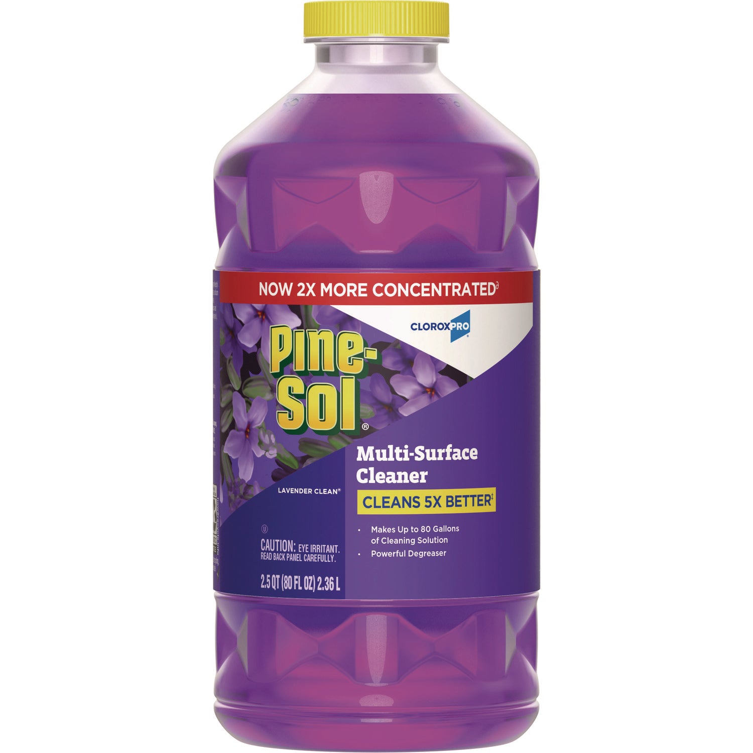 cloroxpro-multi-surface-cleaner-concentrated-lavender-clean-scent-80-oz-bottle_clo60608ea - 1