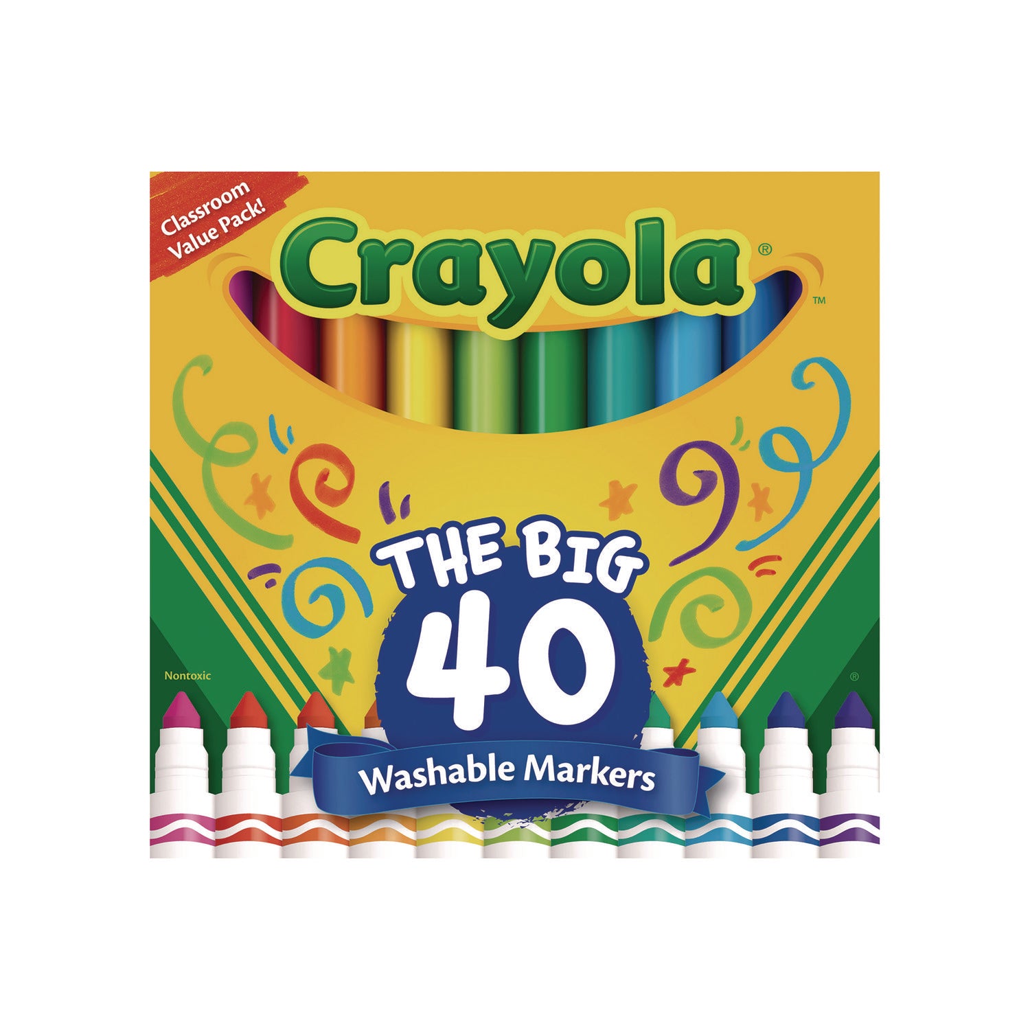ultra-clean-washable-markers-broad-bullet-tip-assorted-colors-40-set_cyo587858 - 1