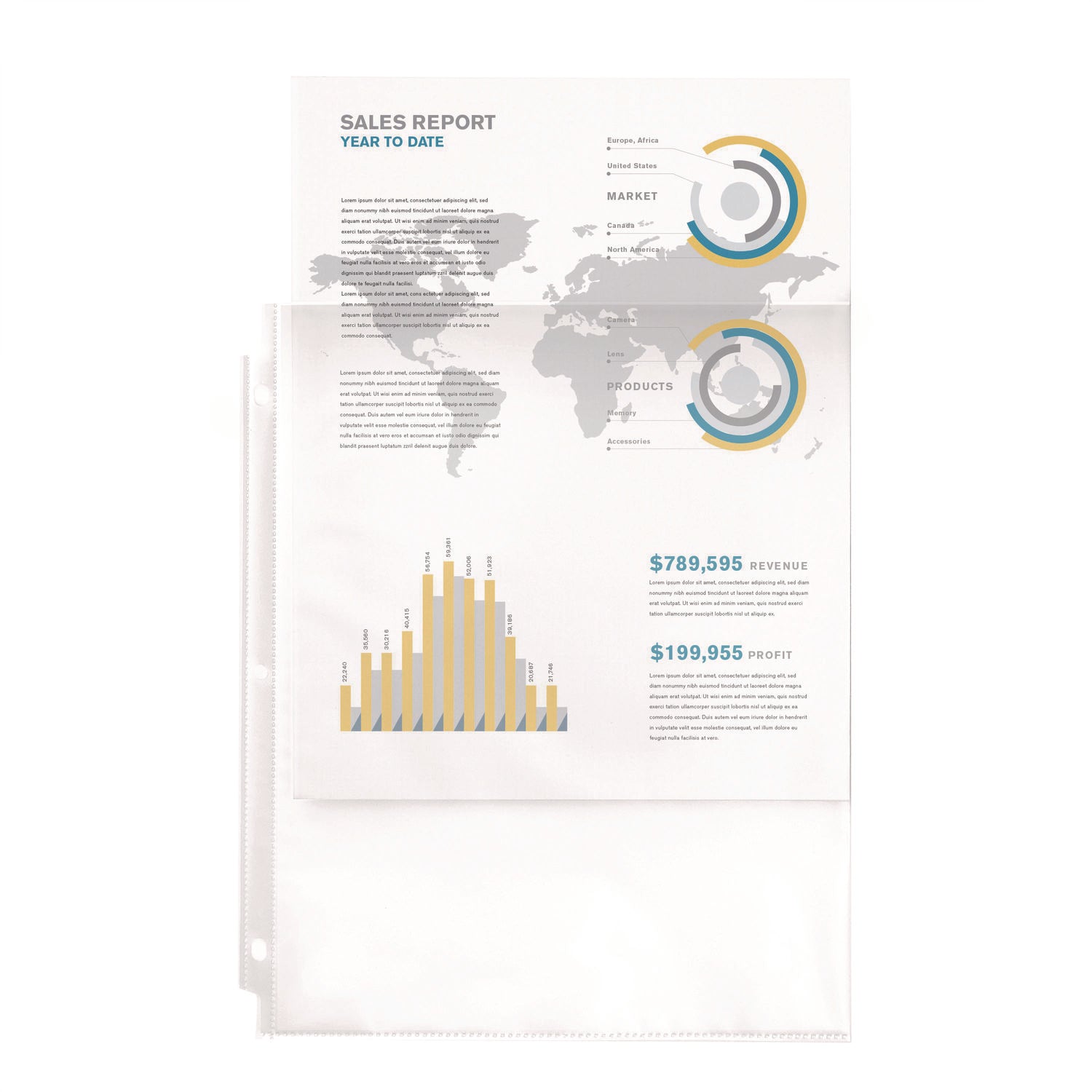 top-load-sheet-protector-economy-gauge-letter-semi-clear-50-box_ave74098 - 2