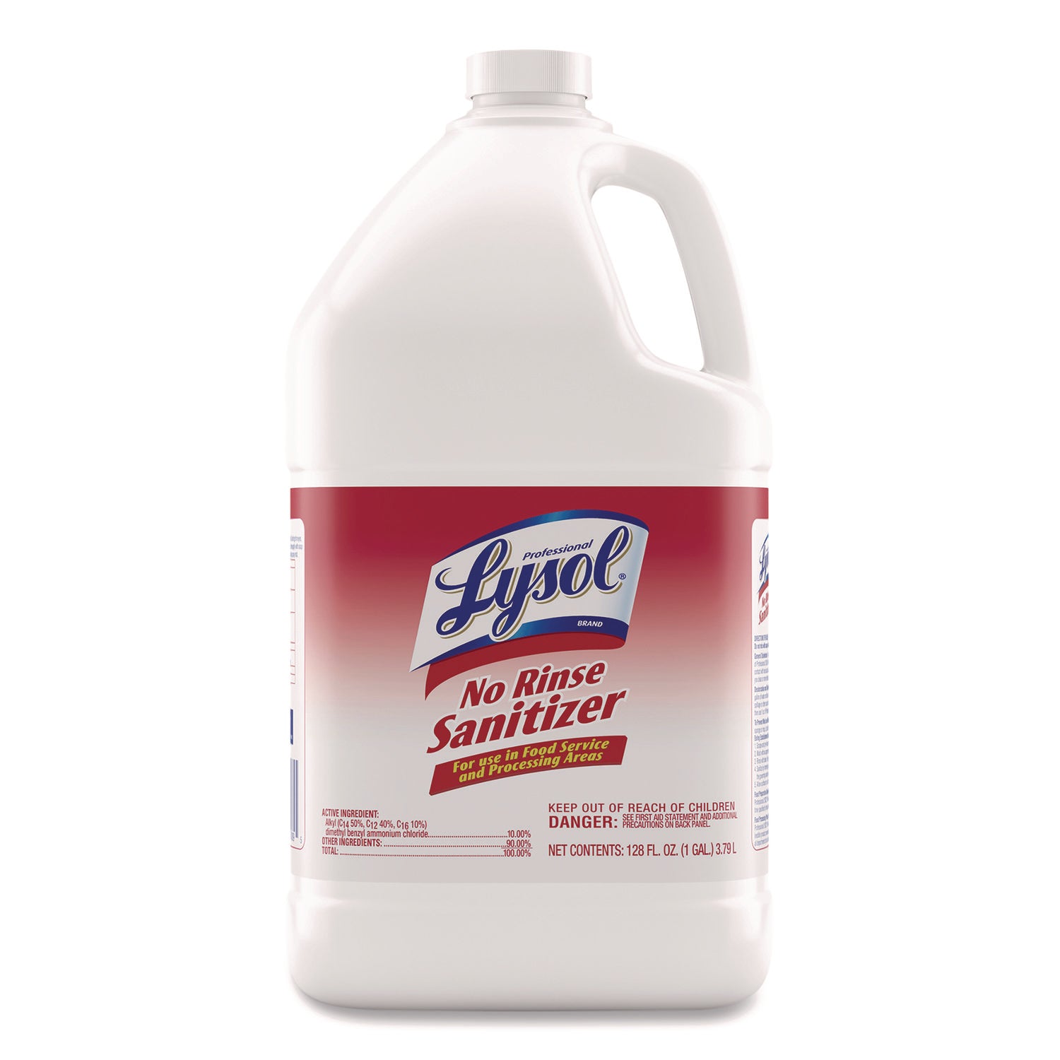 No Rinse Sanitizer Concentrate, 1 gal Bottle, 4/Carton -