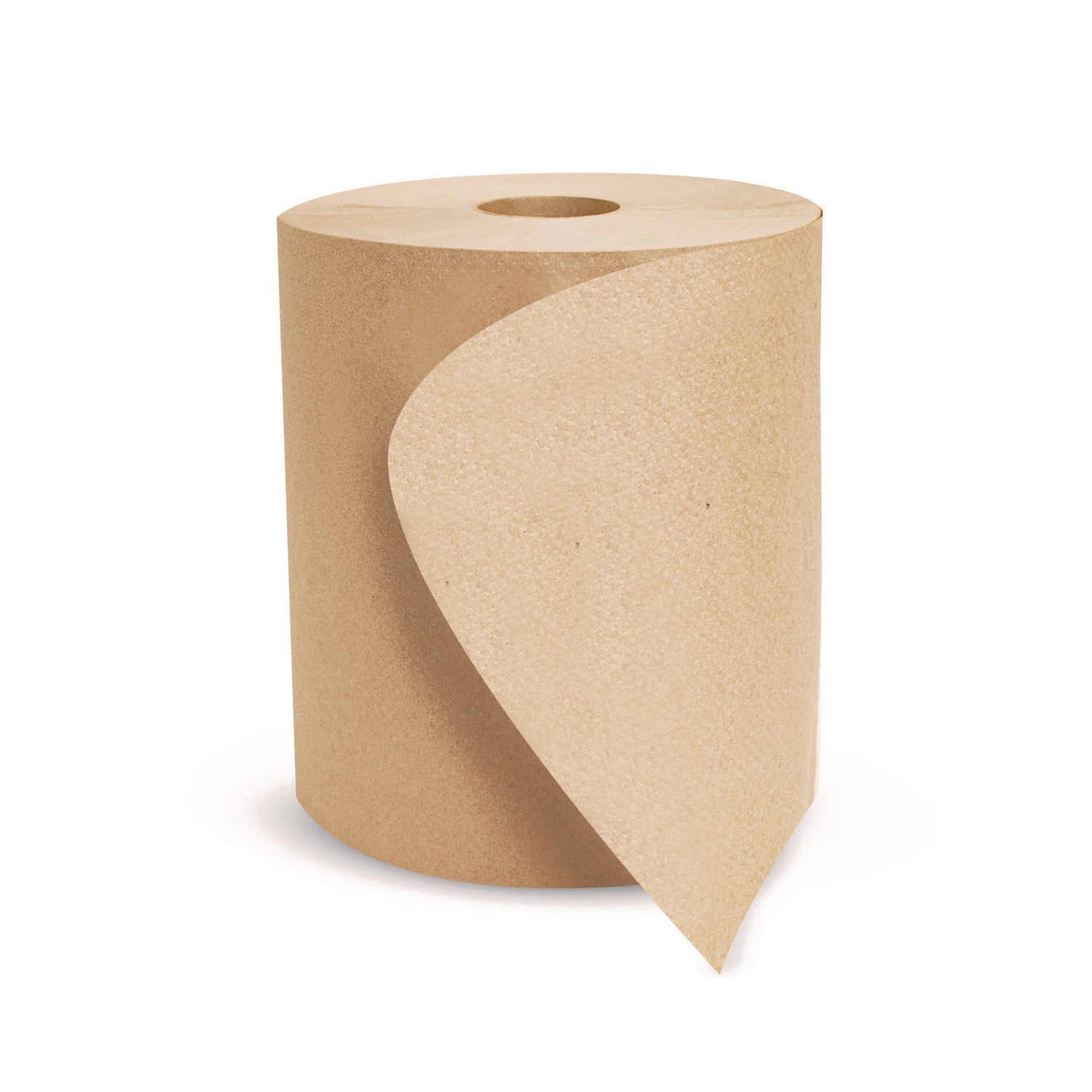 Boardwalk Green Universal Roll Towels, 1-Ply, 8" x 800 ft, Natural, 6 Rolls/Carton -