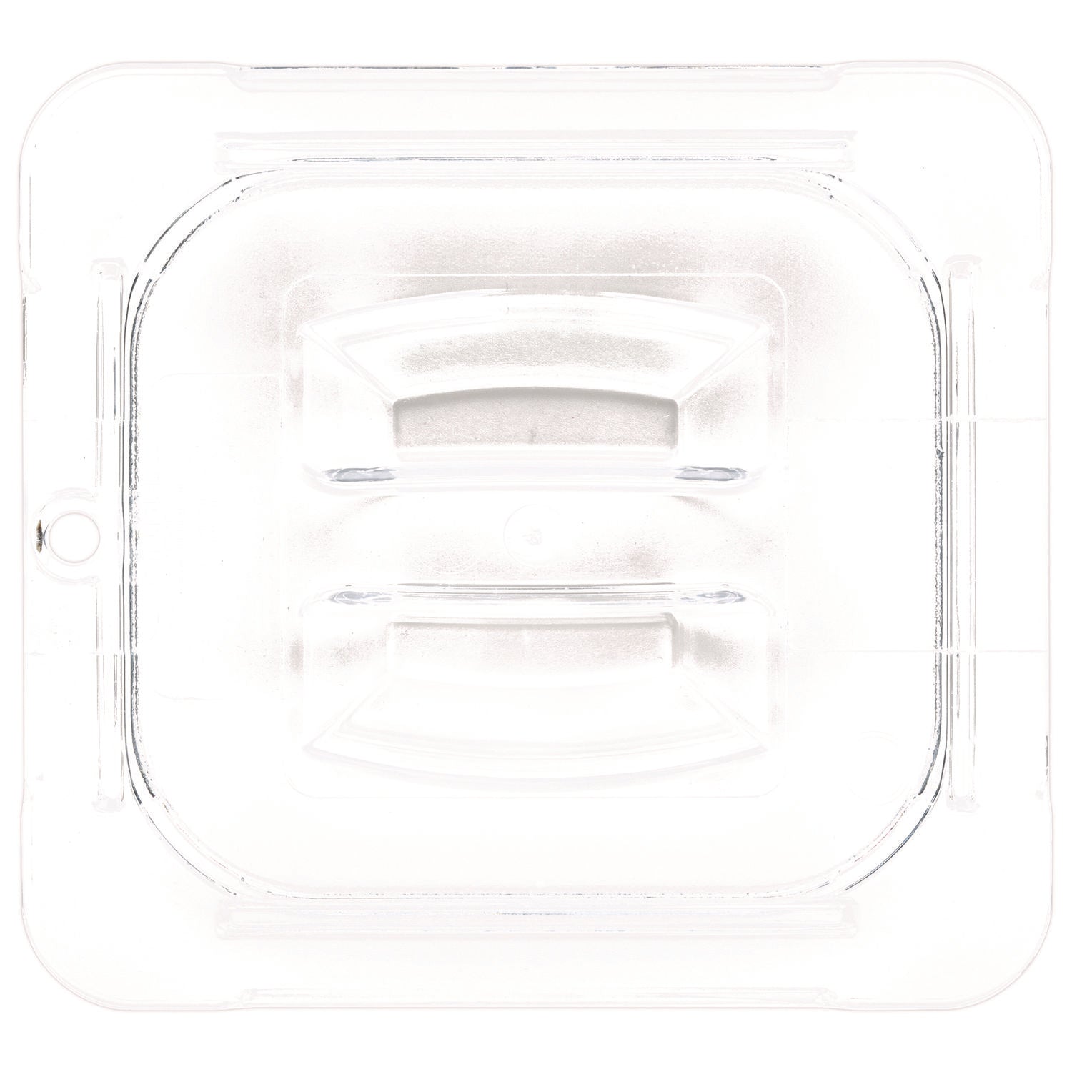 storplus-polycarbonate-handled-universal-lid-631-x-688-x-088-clear-plastic_cfs10310u07 - 2