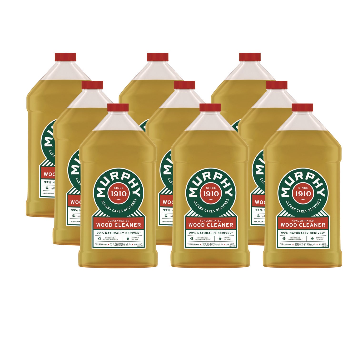 Original Wood Cleaner, Liquid, 32 oz Bottle, 9/Carton -
