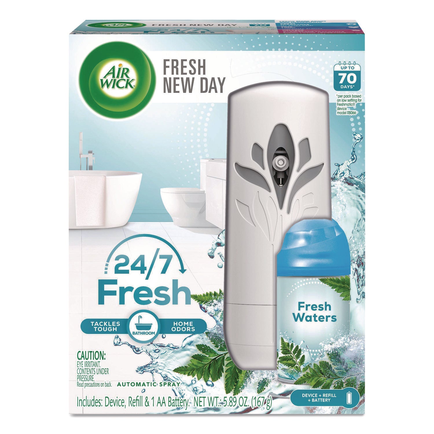 Freshmatic Ultra Automatic Starter Kit, 5.94 x 3.31 x 7.63, White, Fresh Waters - 1