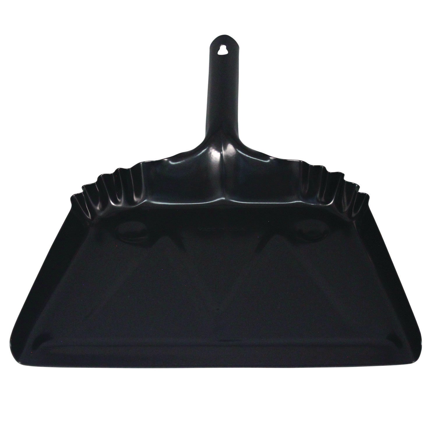 heavy-duty-metal-dust-pan-12-x-14-20-gauge-steel-black_imp4212 - 1