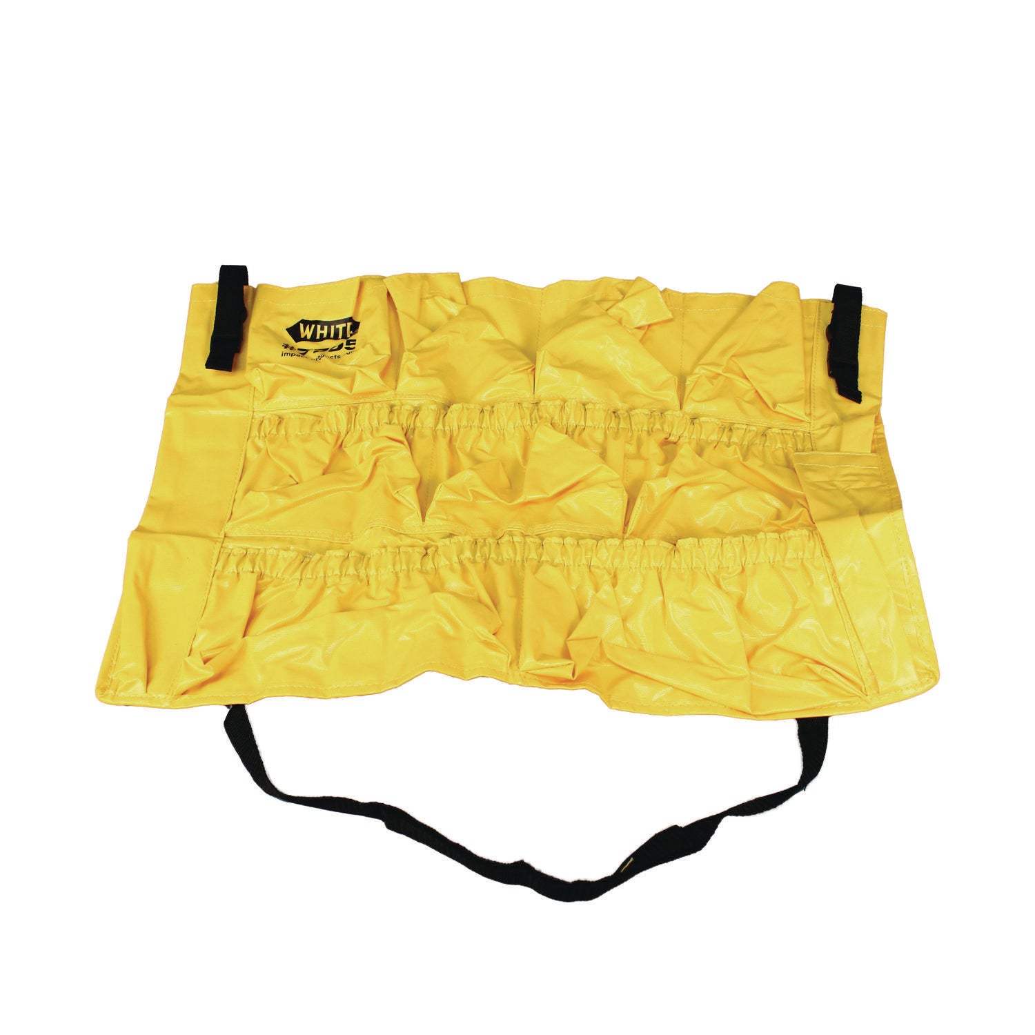 Gator Caddy Vinyl Yellow Bag, Nine Compartments, 20 x 20.5, Yellow -