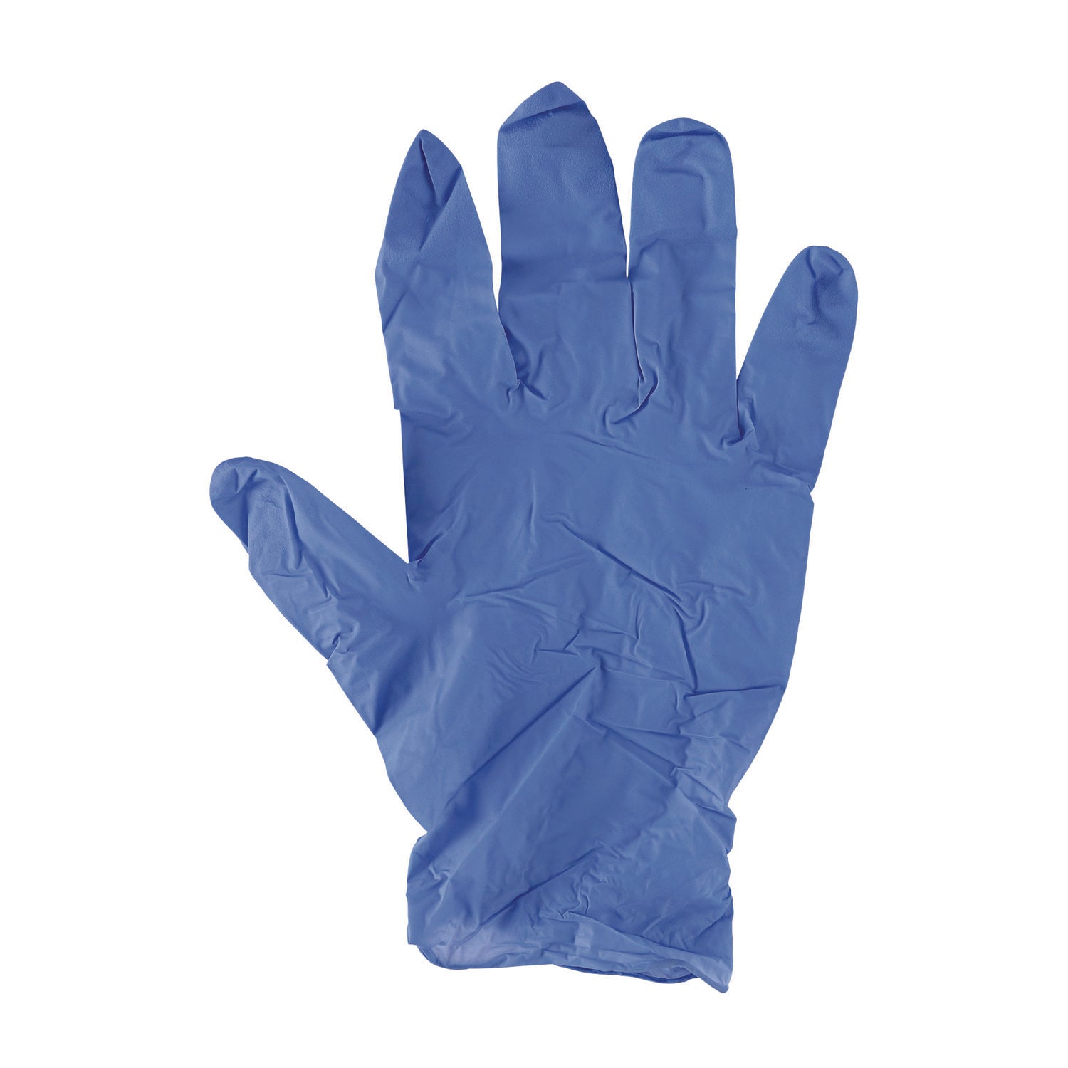 Disposable General-Purpose Nitrile Gloves, Small, Blue, 4 mil, 100/Box - 2